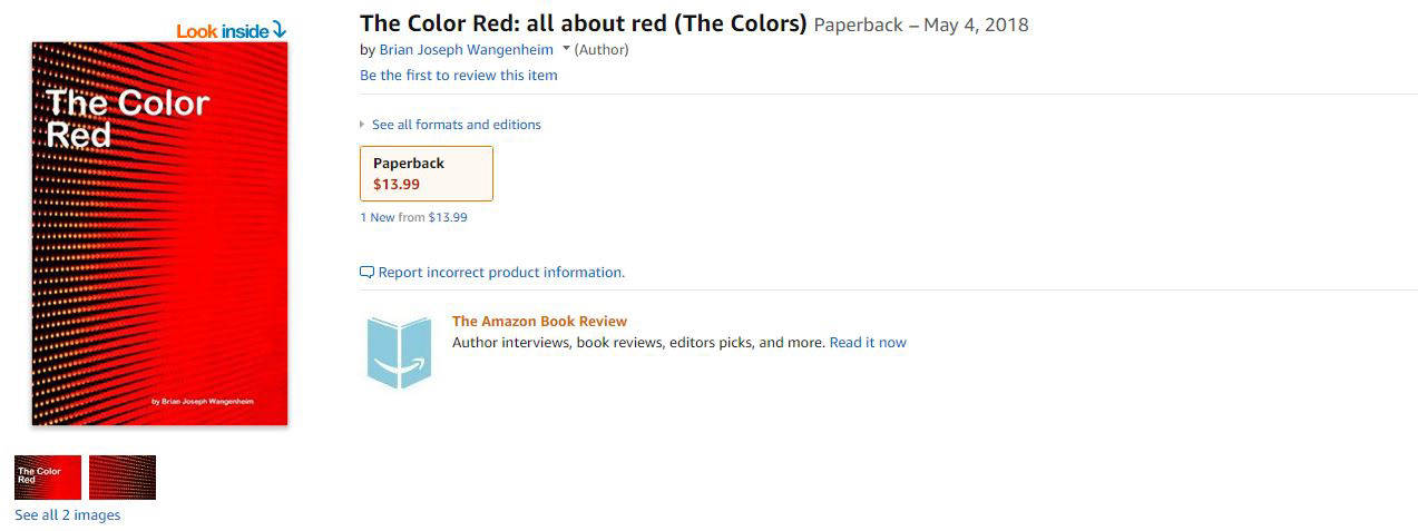 The Color Red: all about red