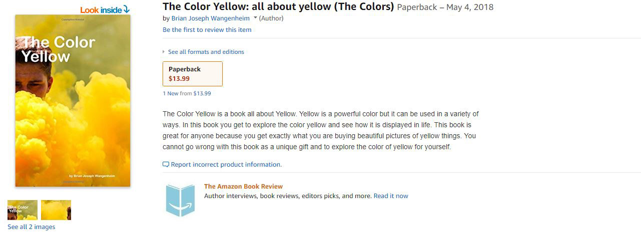 The Color Yellow: all about yellow