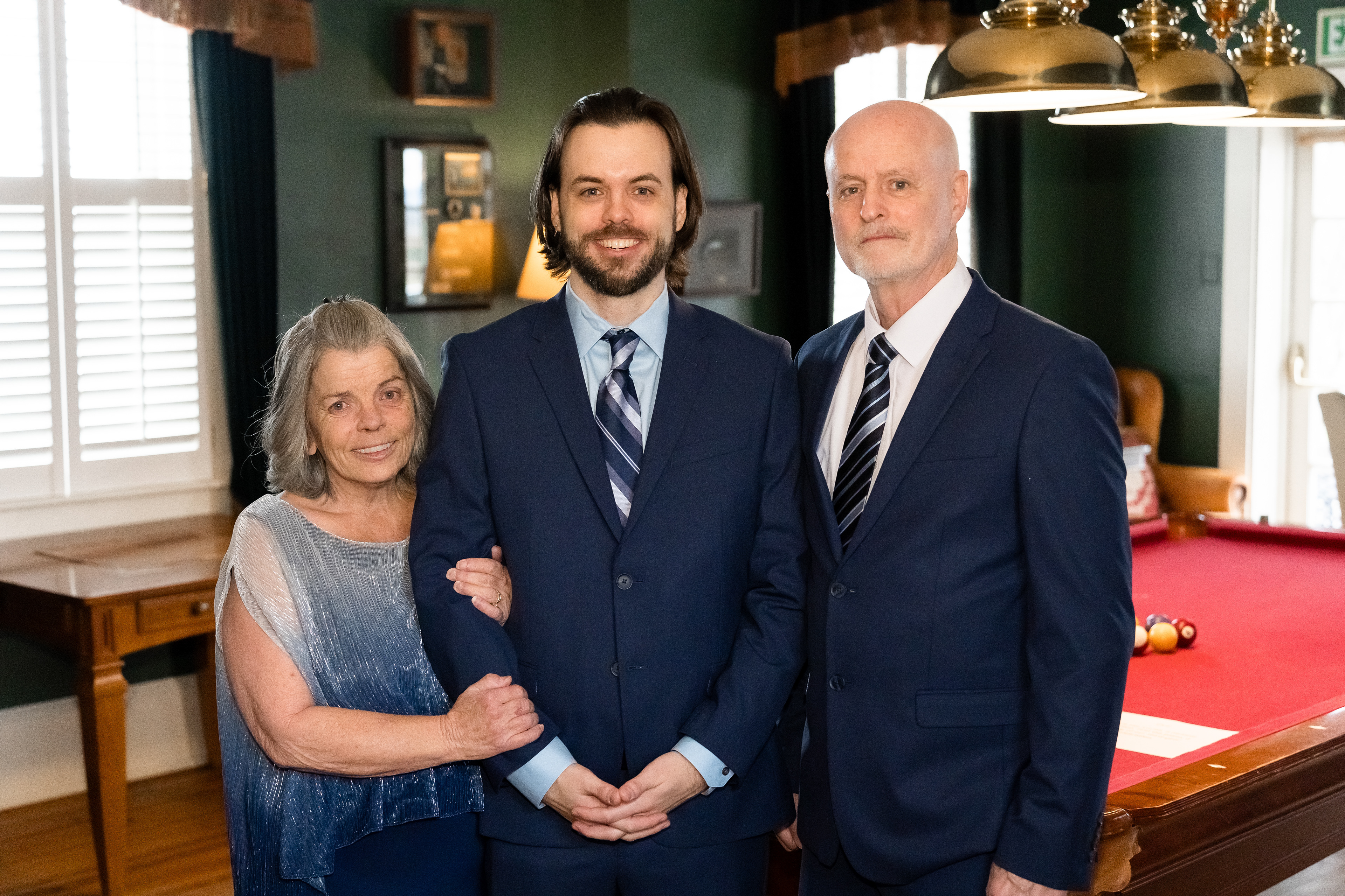 Groom and Family. - Washington DC