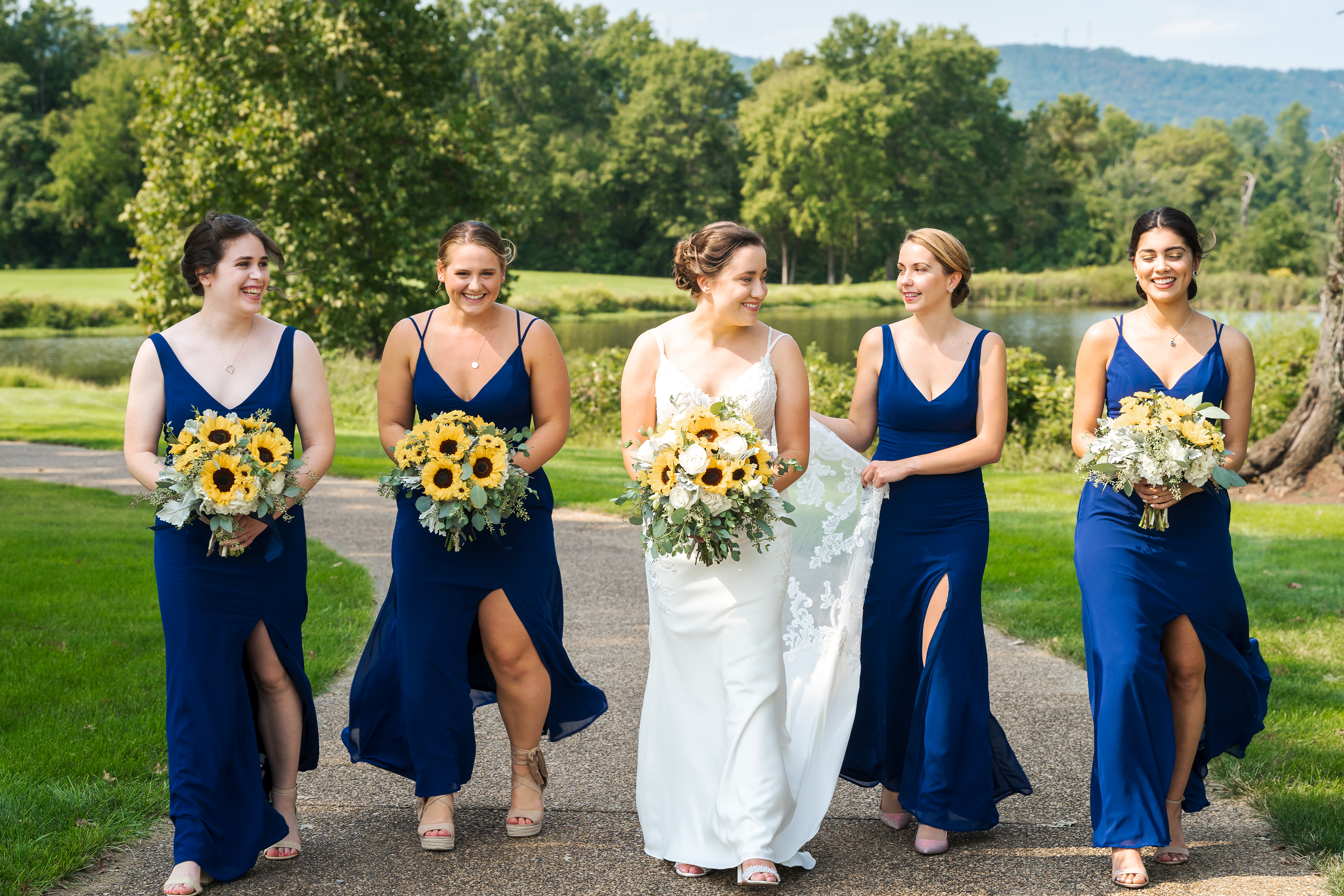 Bride and Bridesmaids - Washington DC