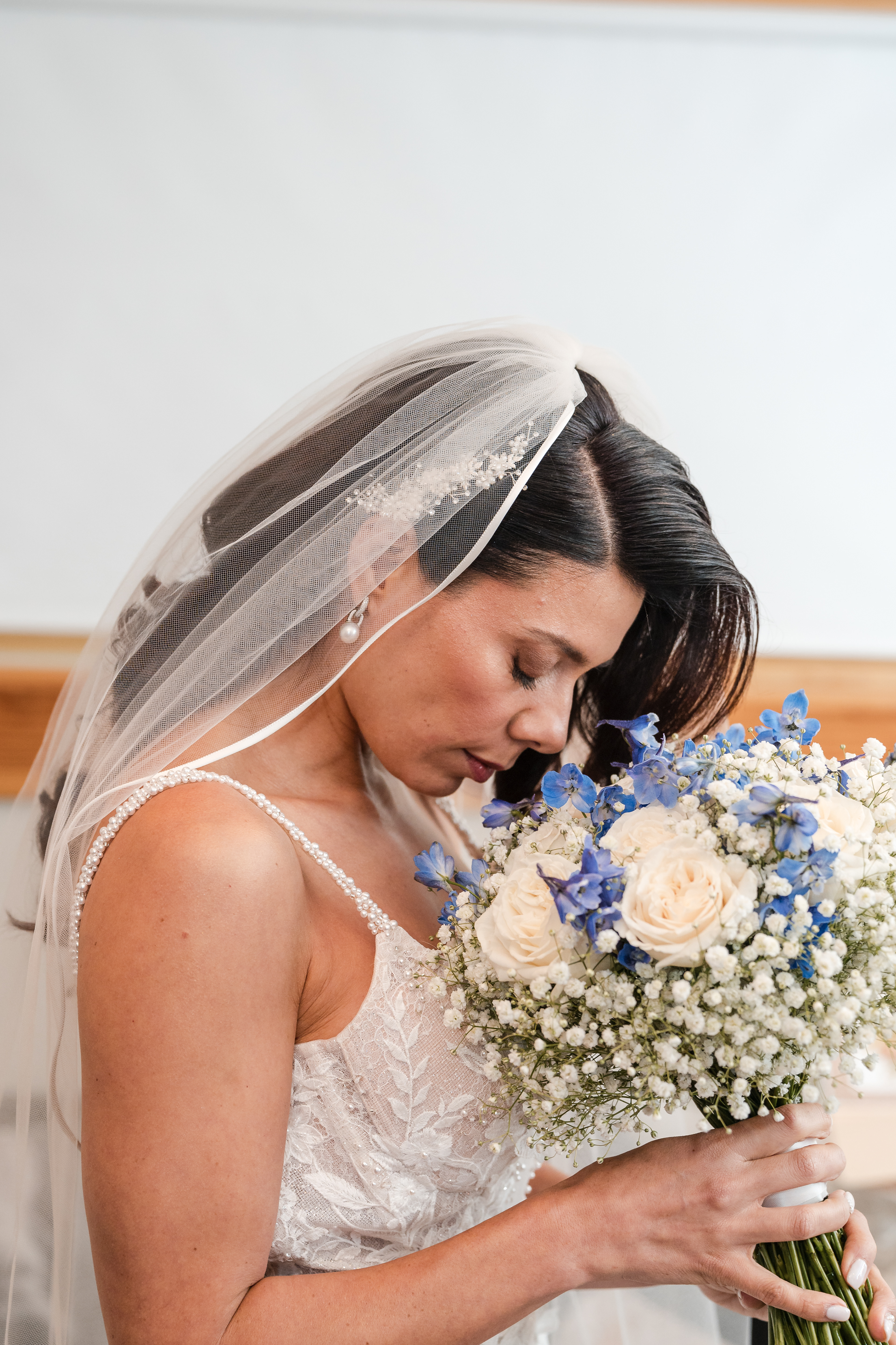 Bride before the wedding.- Washington DC