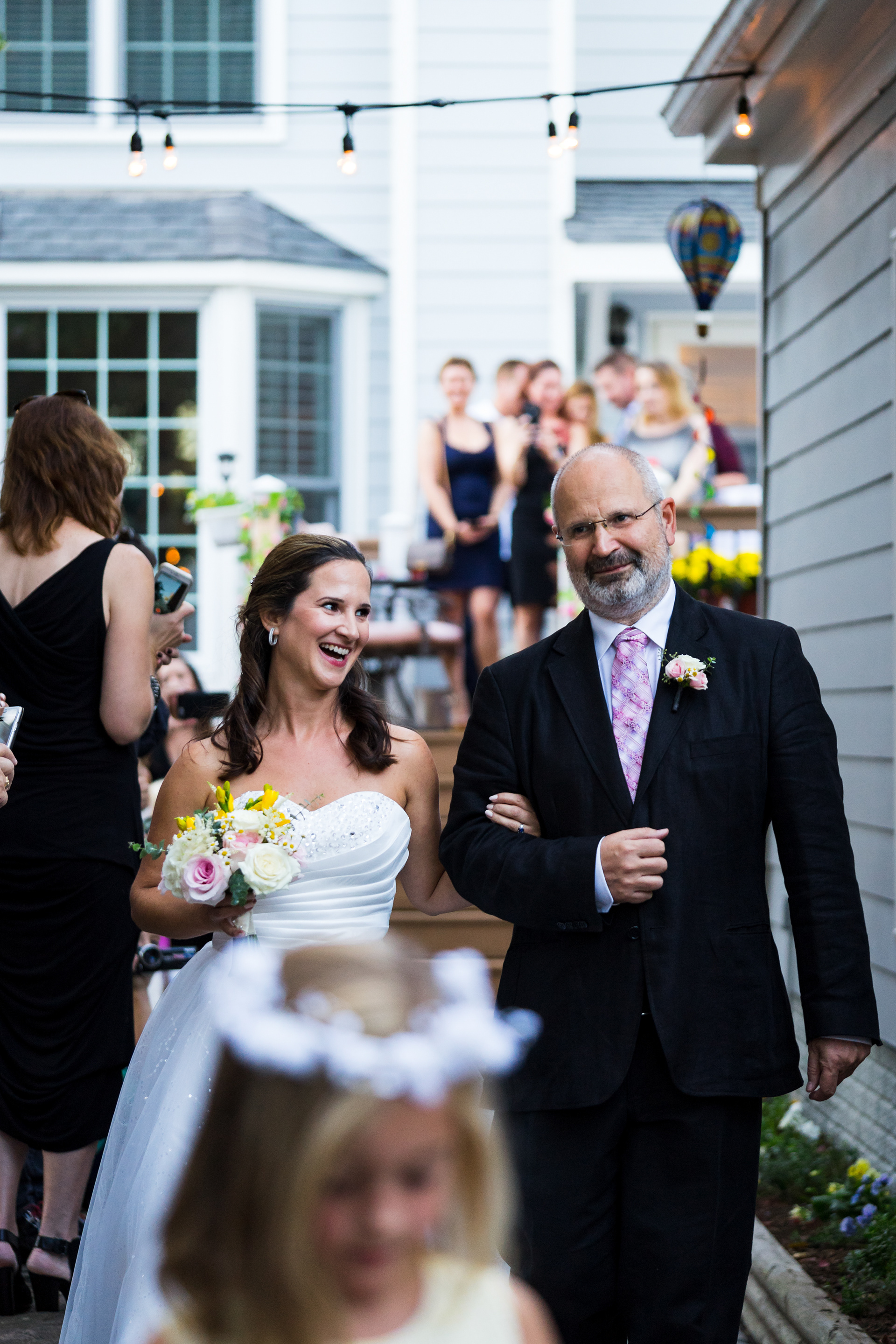 Bride and father - Washington DC