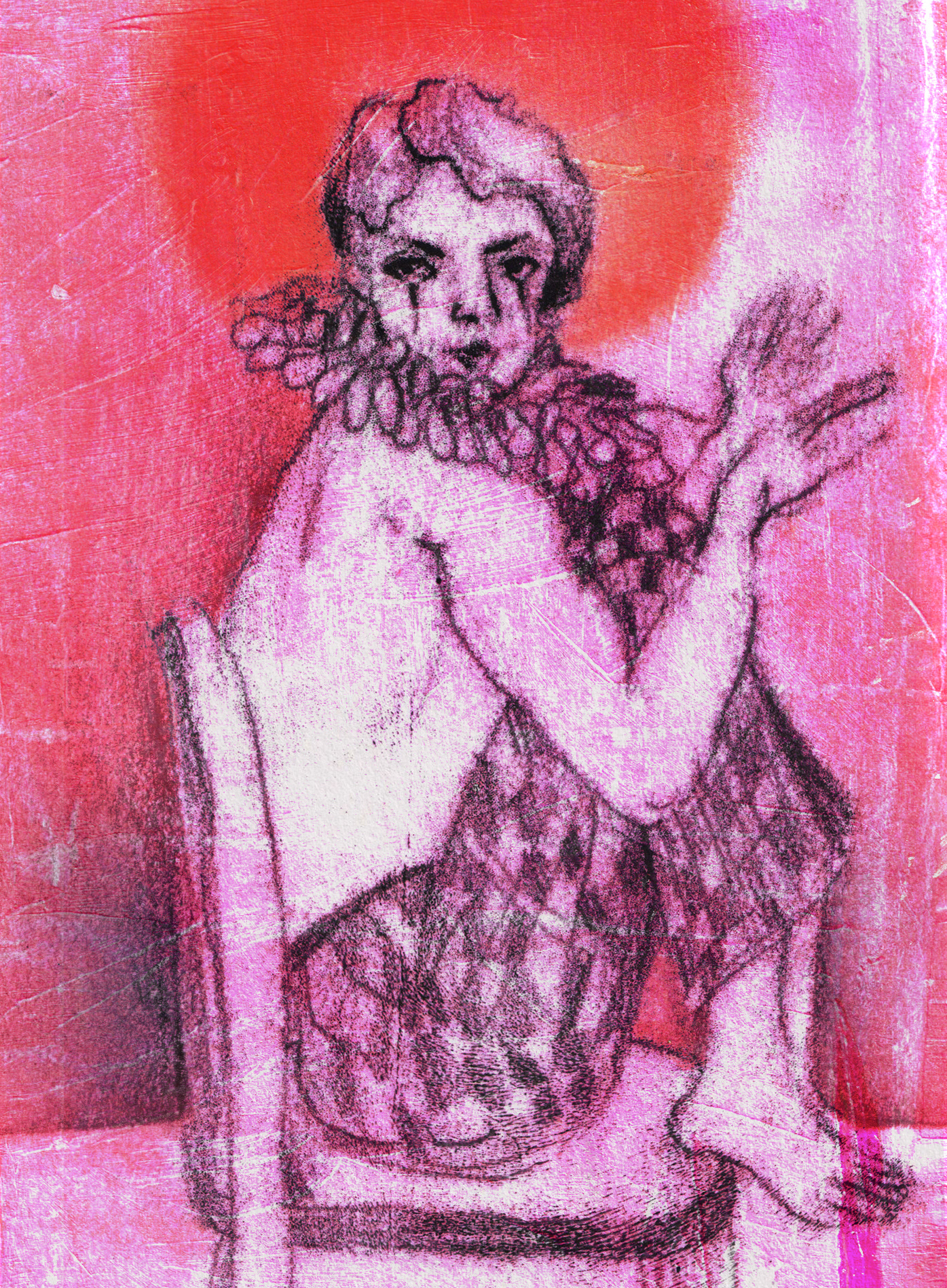 clown in pink (2025)