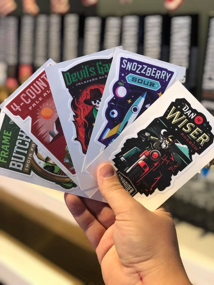 Kinkaider Character Stickers