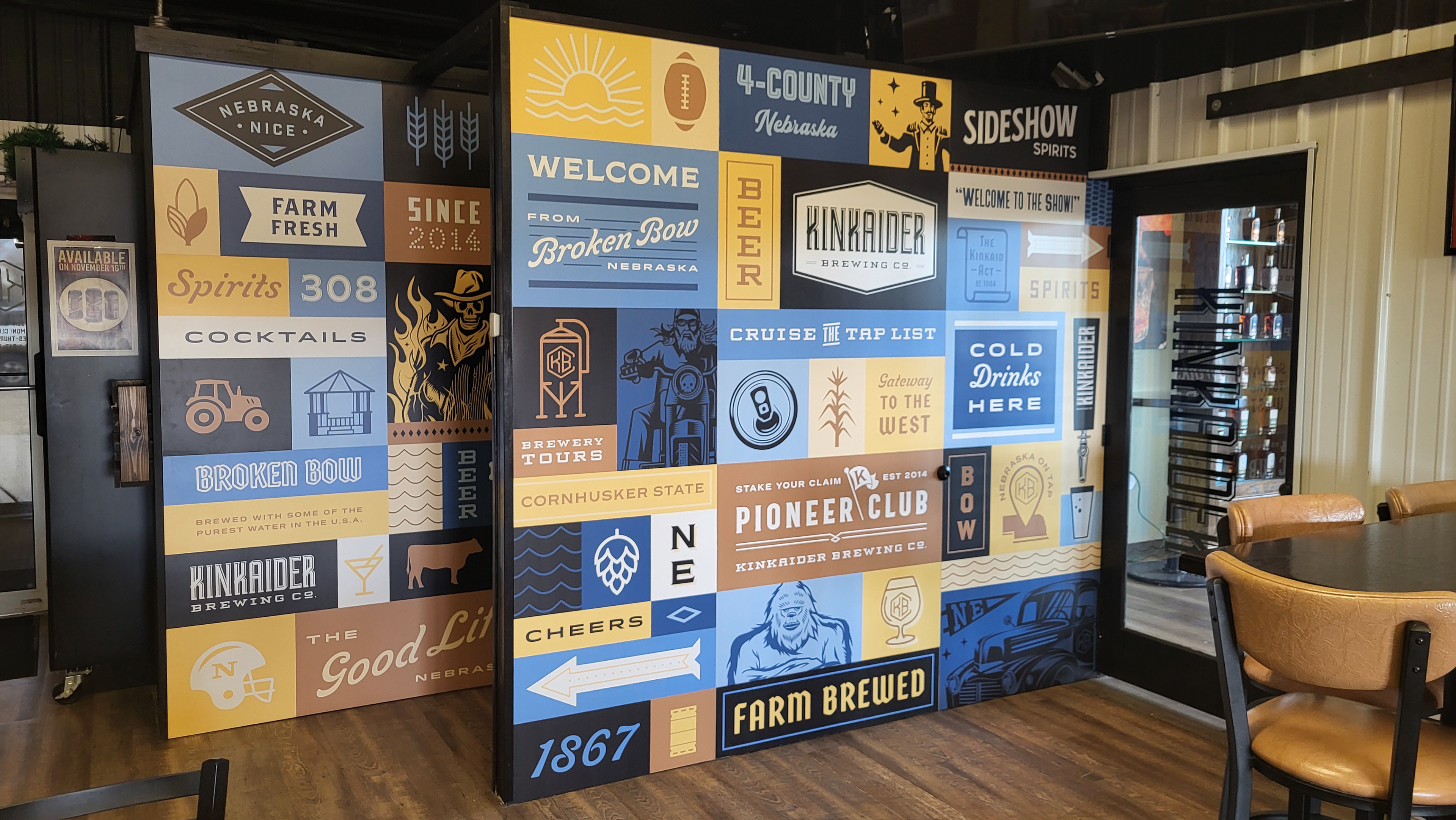 KBC Broken Bow - Kitchen Wall Mural - Printed PVC