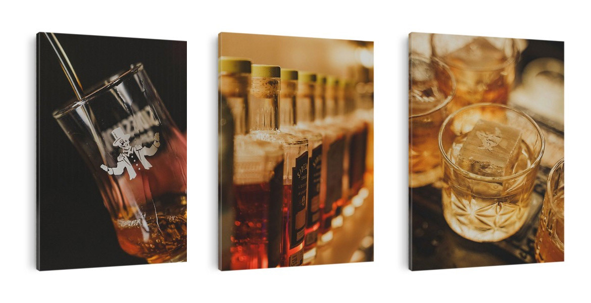Large Canvas Photographs in Sideshow Room - KBC Broken Bow