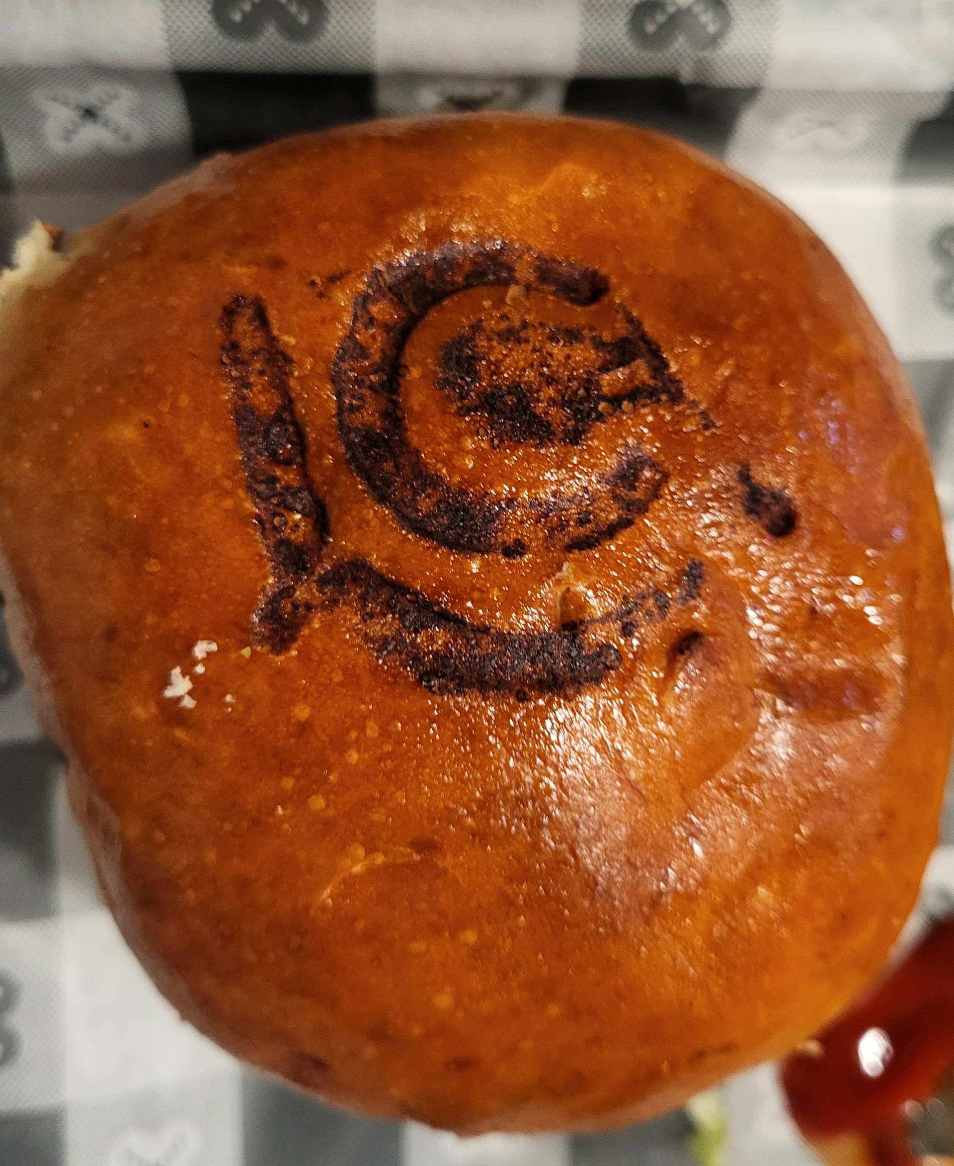 Loading Chute branded burger