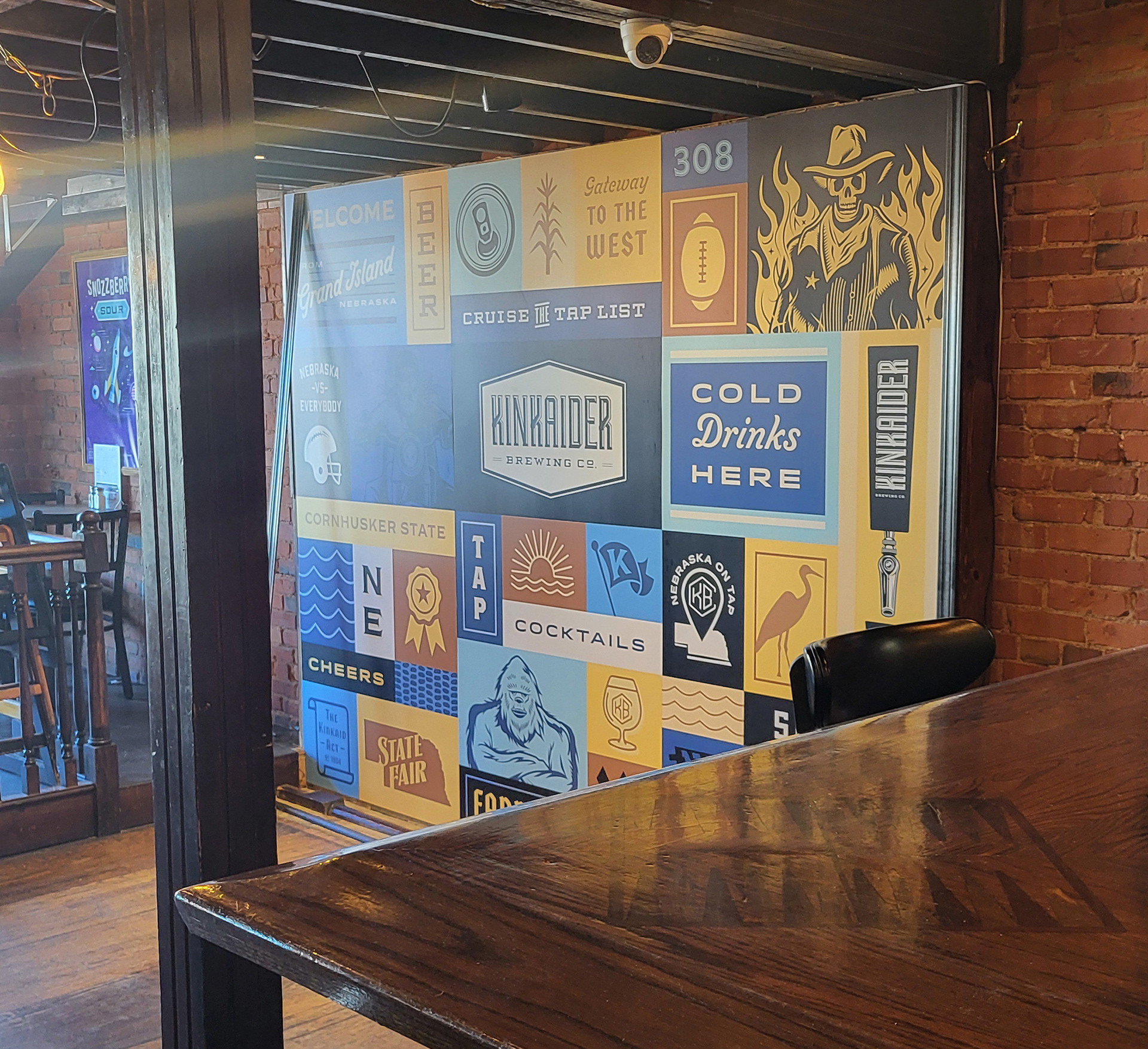 KBC GI - Bar Mural - Printed PVC
