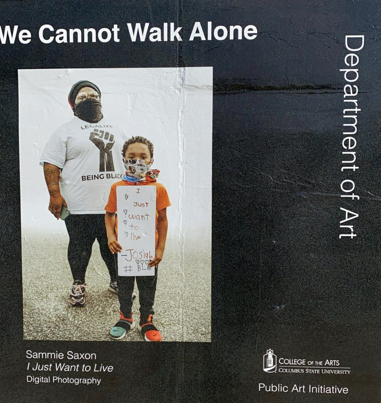 we cannot walk alone