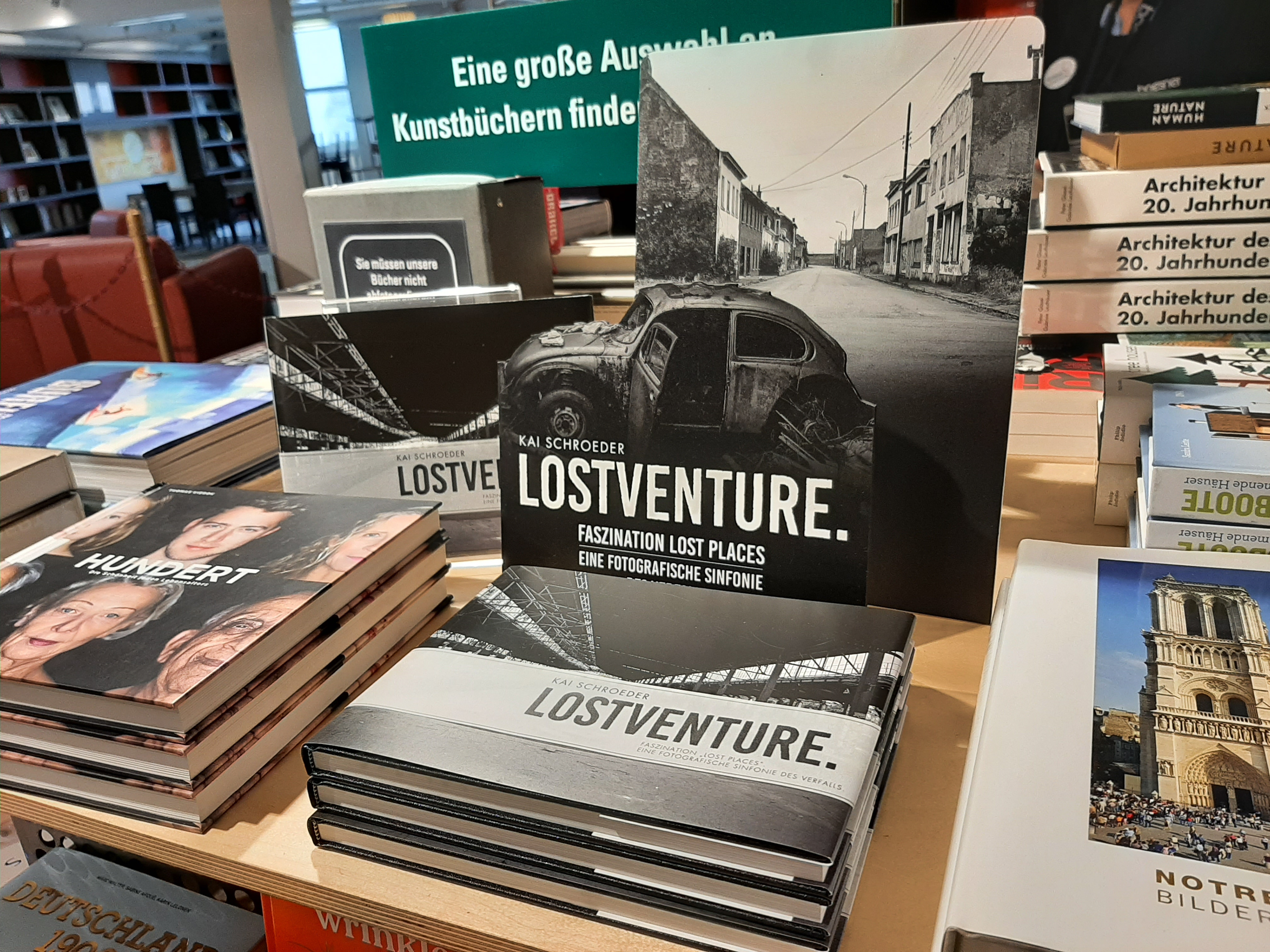 Lostventure Aufsteller | Boesner Filiale Witten