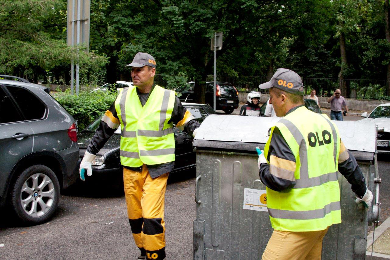 PR campaign "What a Day in the Life of a Garbage Collector Looks Like" with Europa 2 radio and the Minister of Transport, Construction, and Regional Development of the Slovak Republic