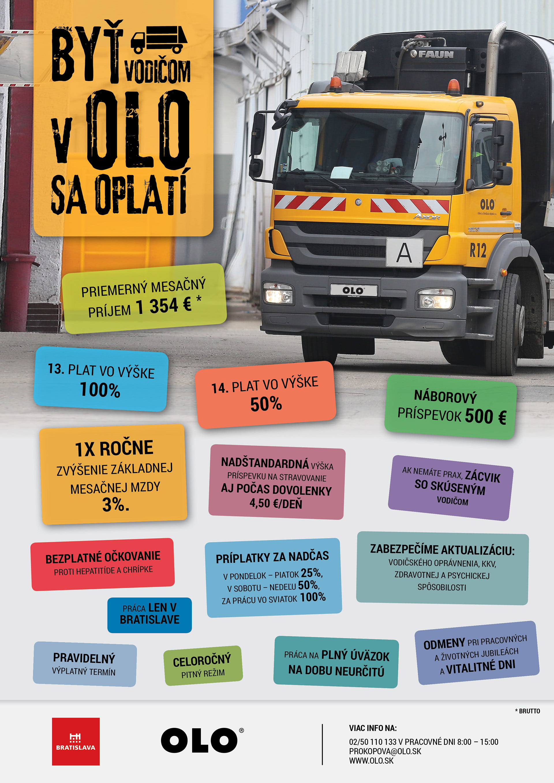 Campaign: Being a Driver at OLO Pays Off