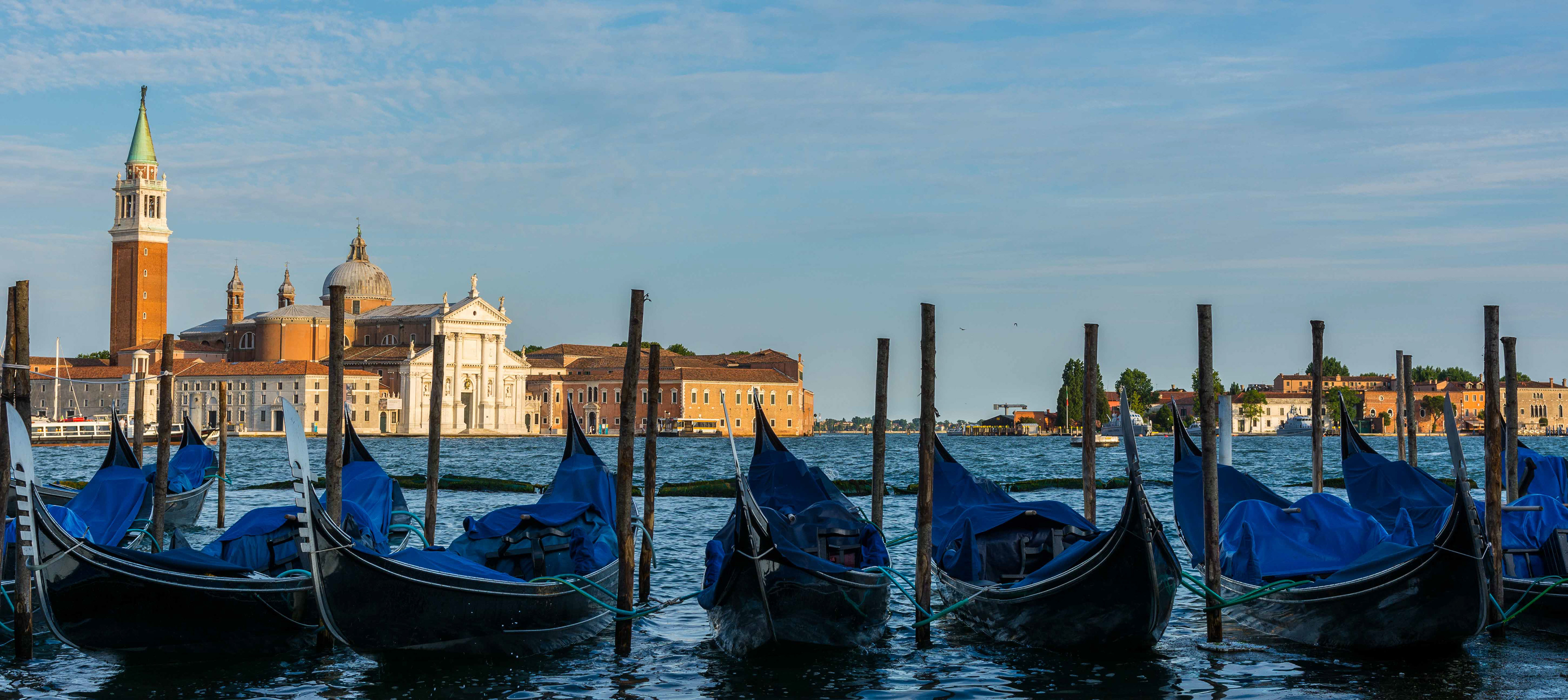 Gondolas. Venice, Italy