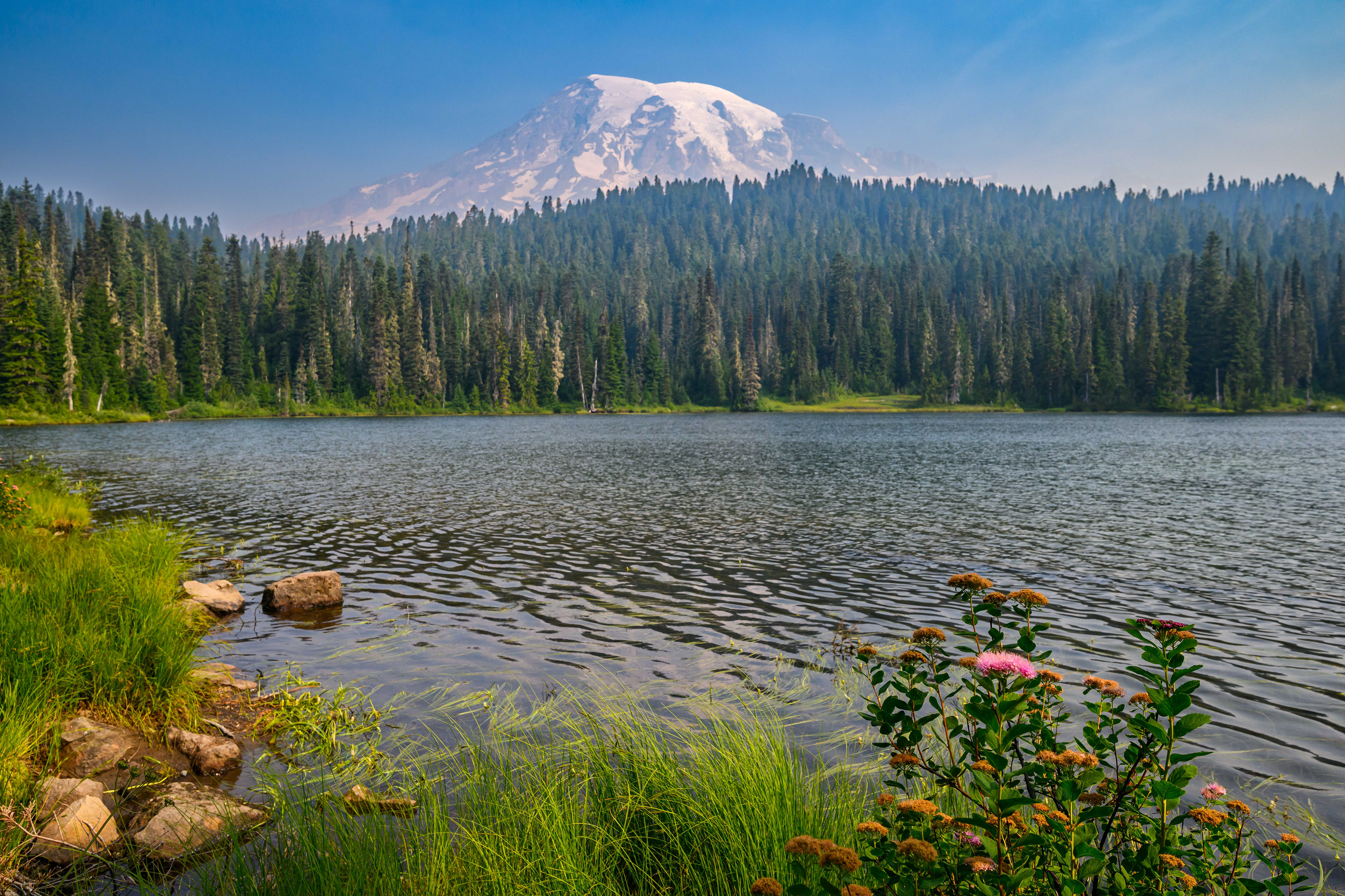 Reflection Lake. Mount Rainier National Park