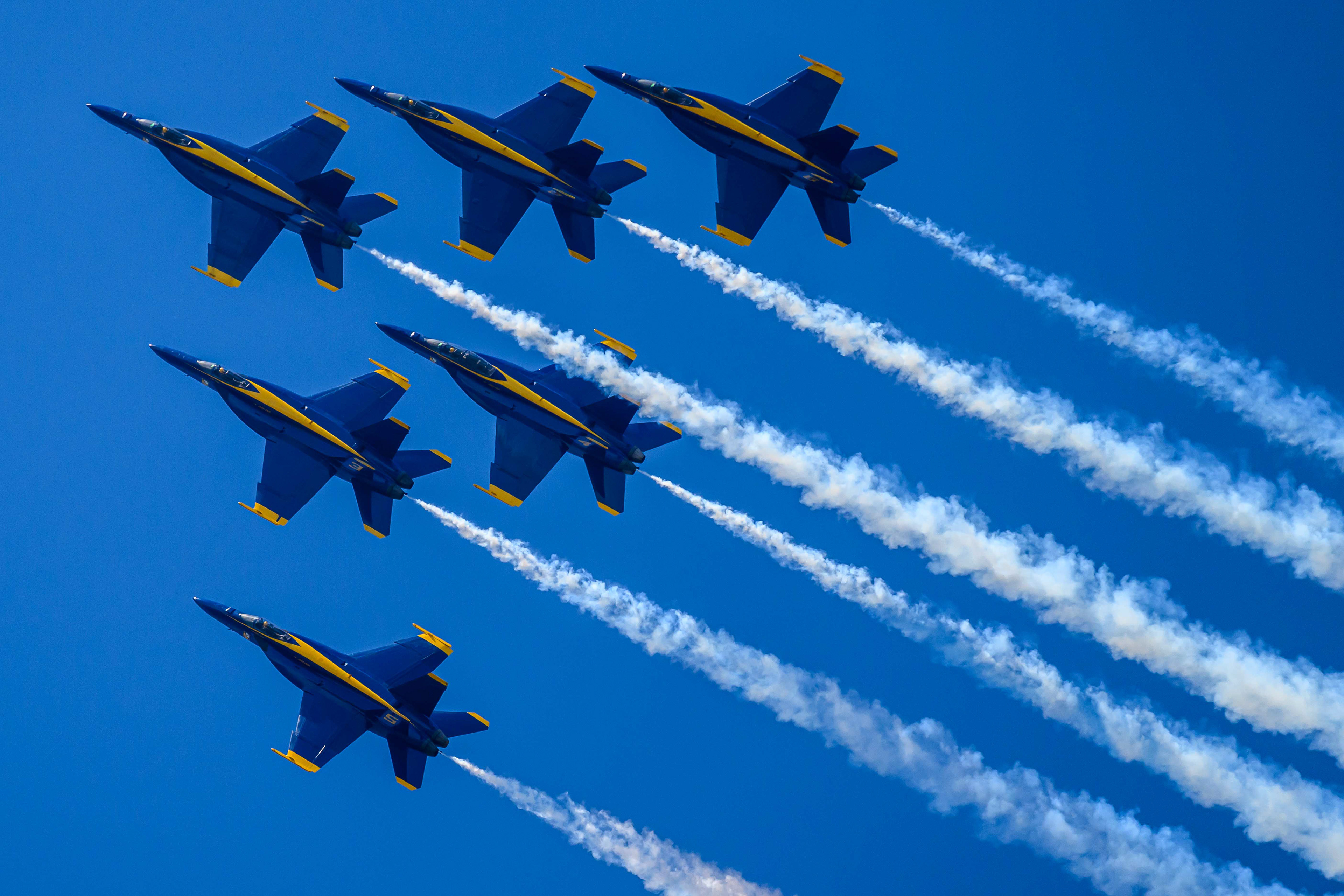 USN Blue Angels Formation 2