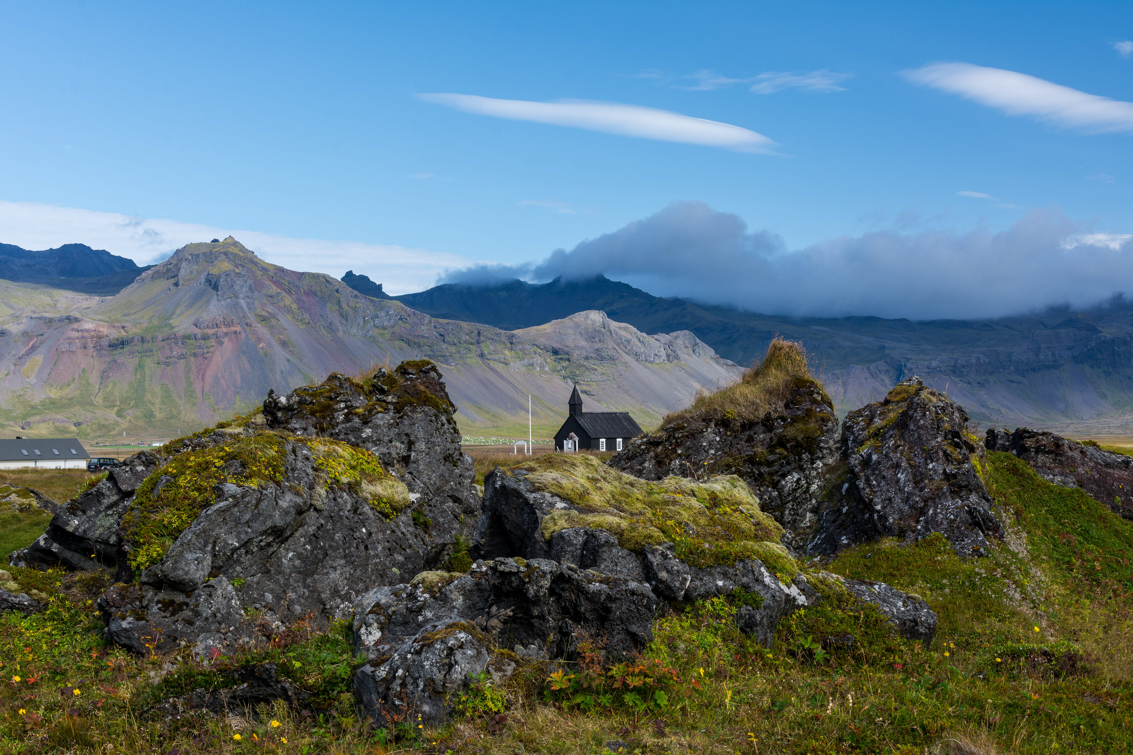 The Black Church. Snæfellsnes Peninsula, Iceland