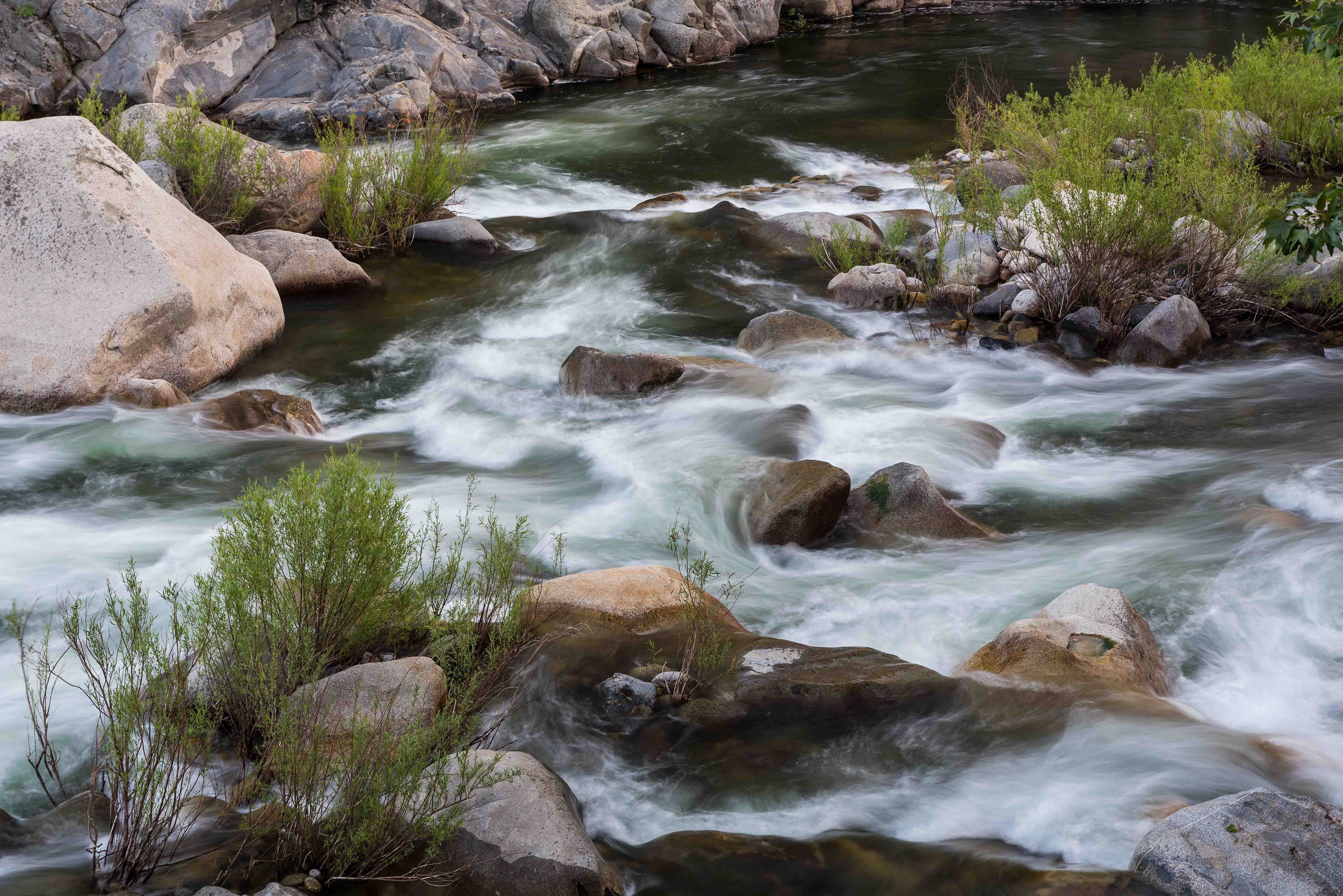 River Flow. California