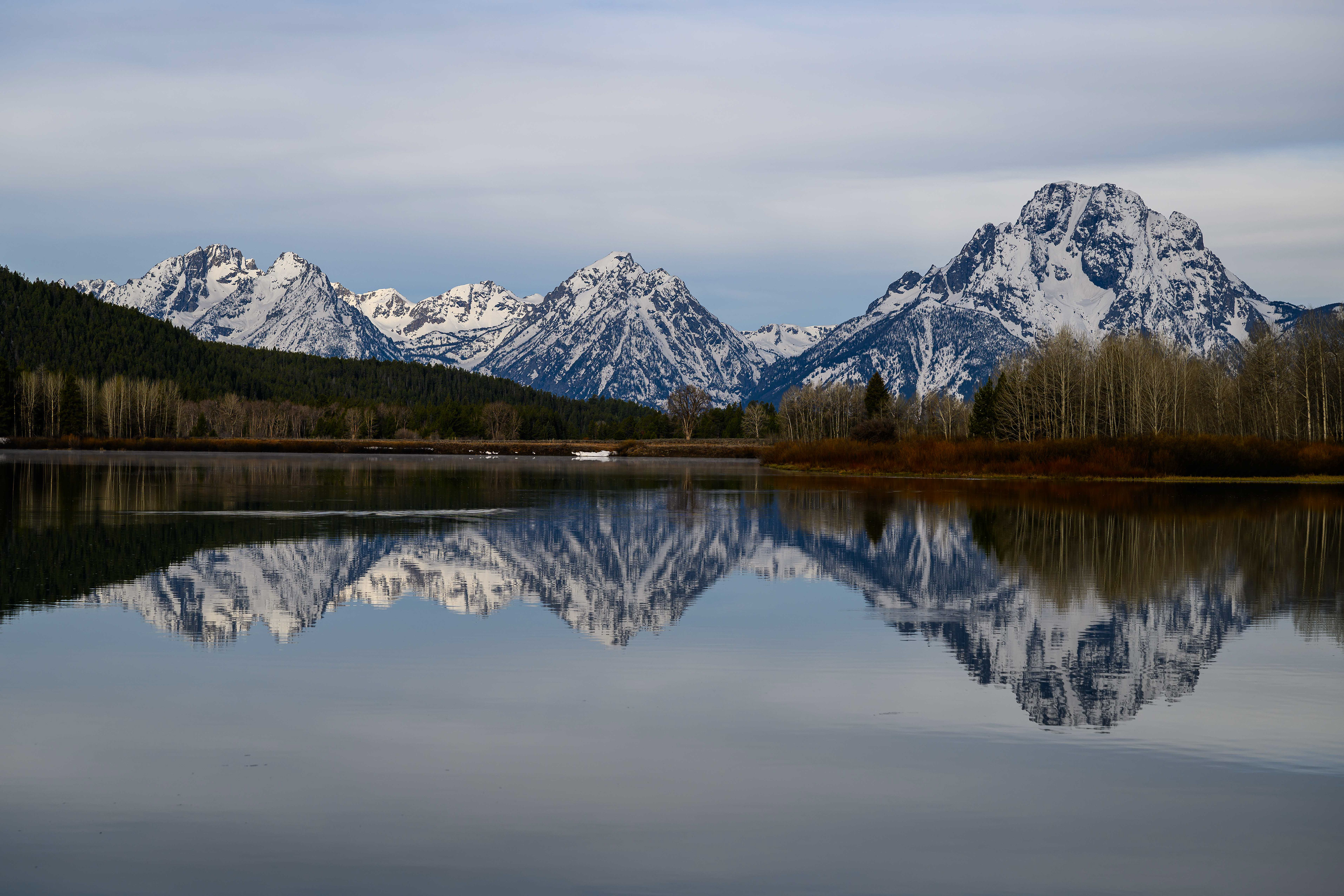 Oxbow Bend. Grand Tetons National Park