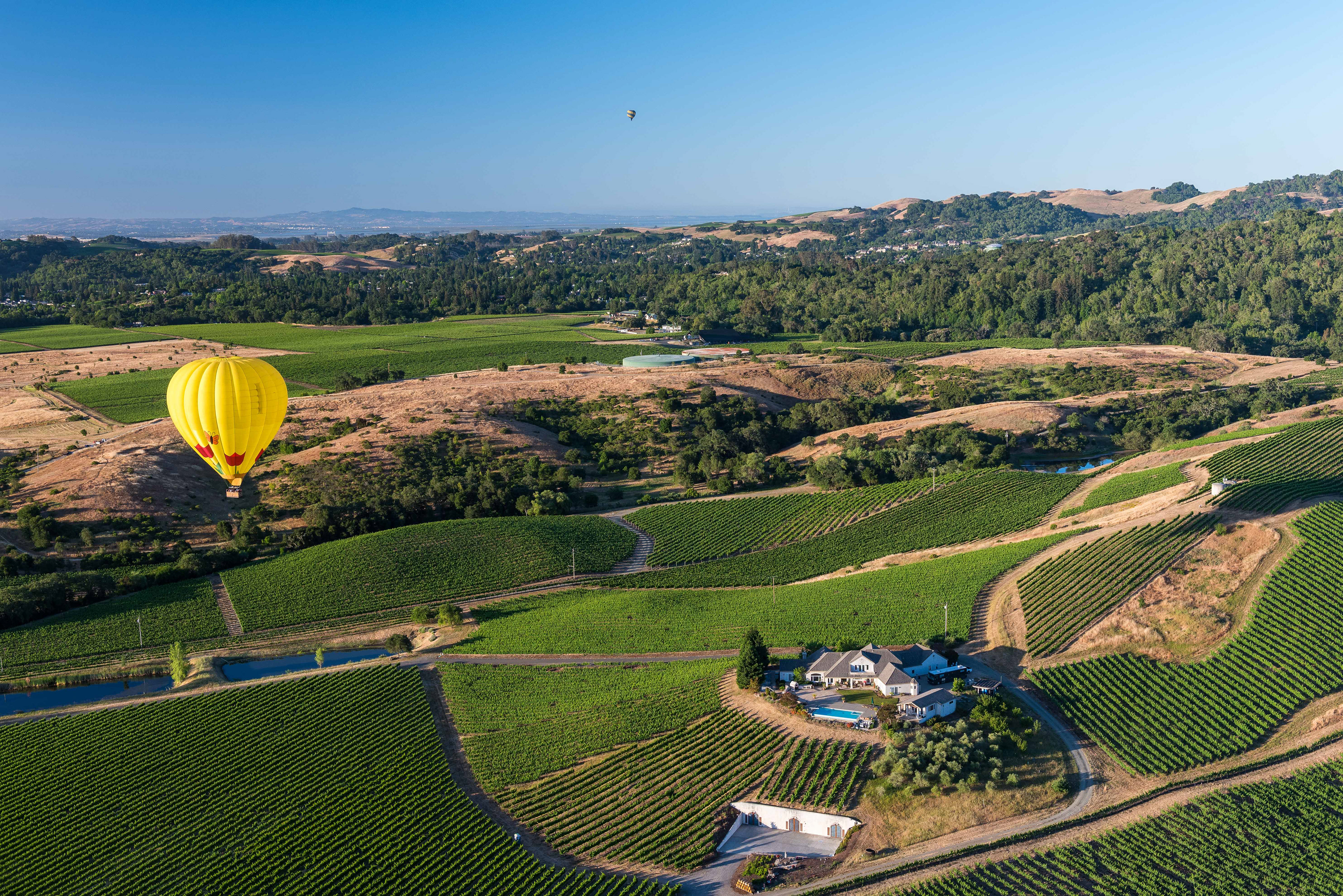 Napa by Air. California