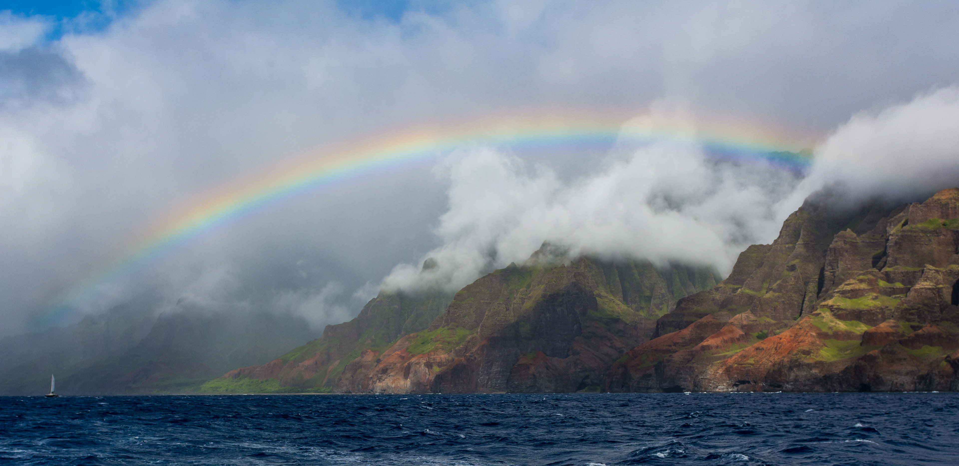 Kalalua Rainbow. Kauai
