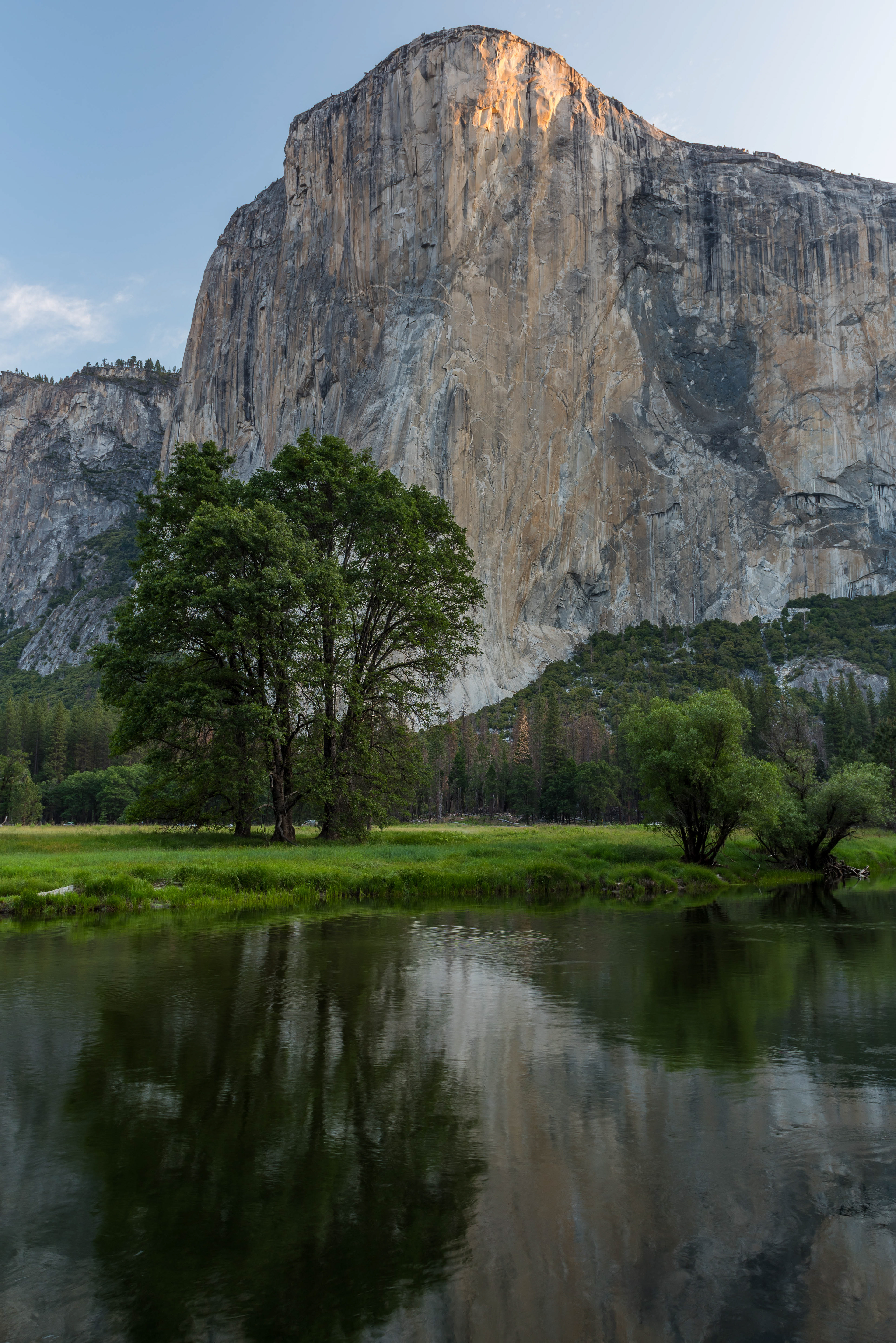 El Cap Reflections. Yosemite National Park