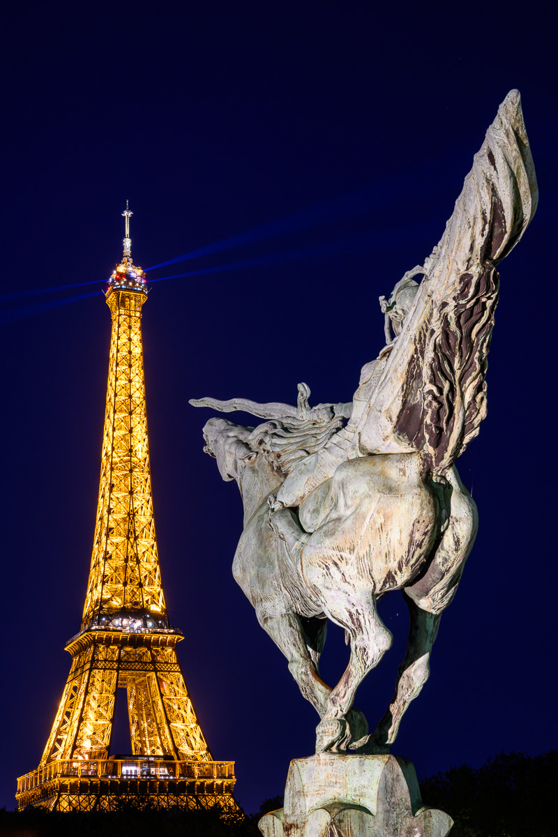 Eiffel Tower at Night