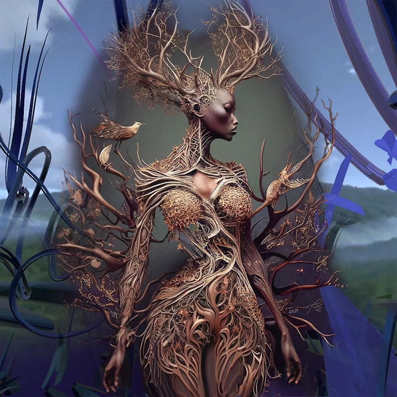 Mother Earth Protecting ArtWorld (Virtual Reality Space)