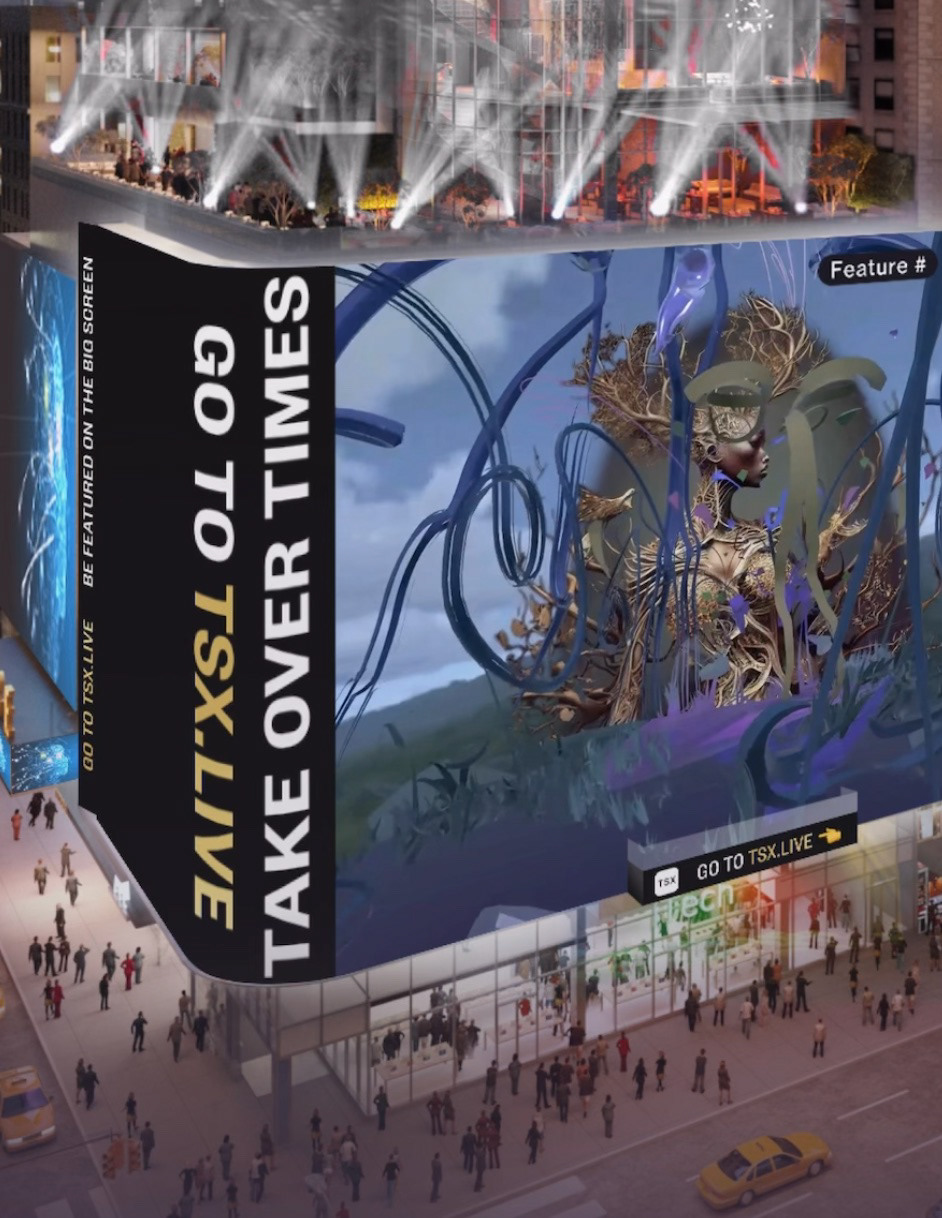 Mother Earth Times Square VR Artworld