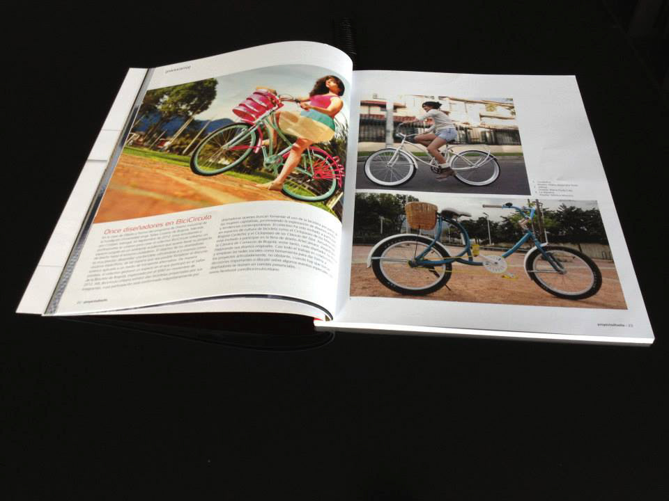 "Once diseñadores en BiciCírculo" Revista Proyecto diseño
