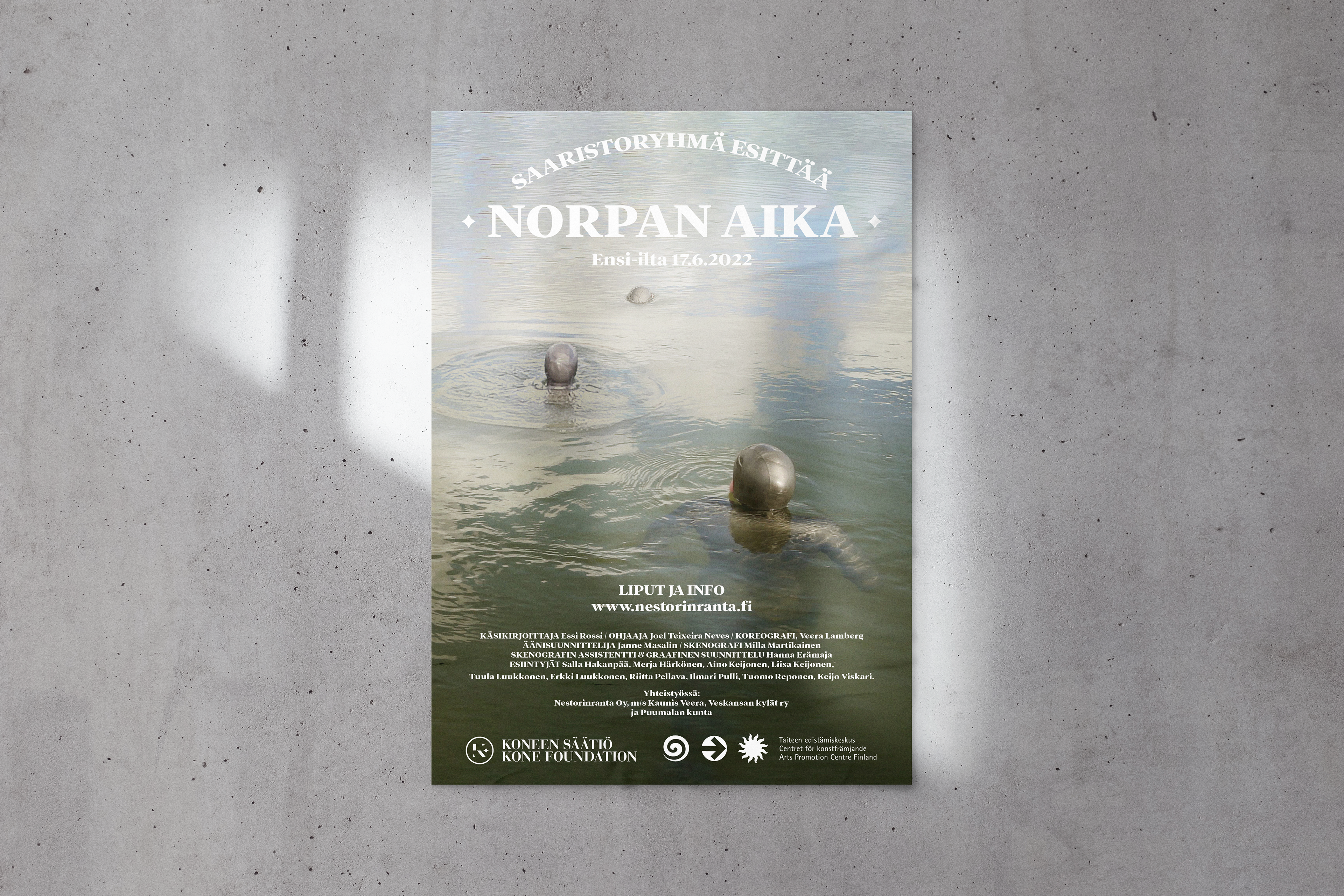 Norpan aika, esitysjuliste 2022
