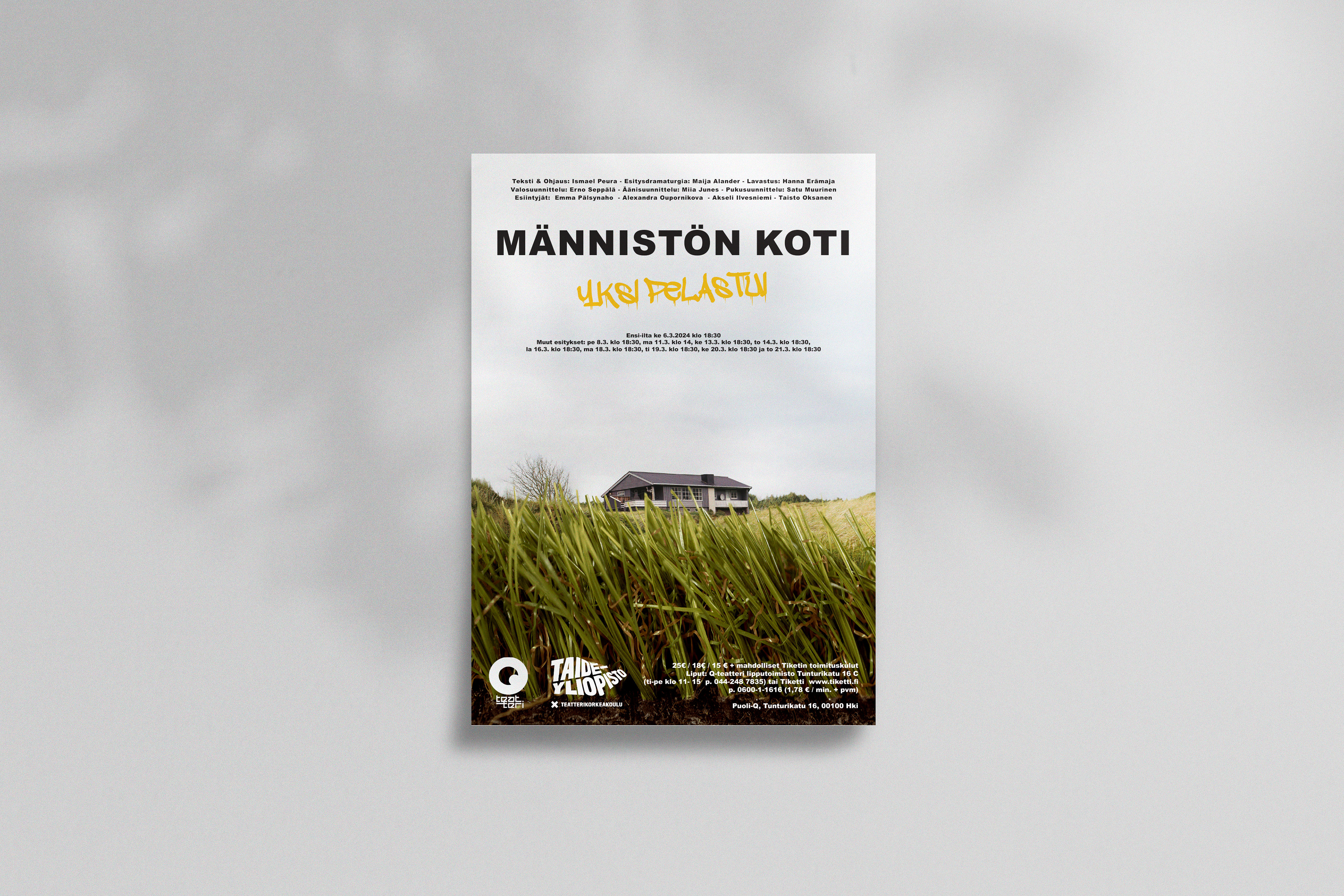 Männistön koti, esitysjuliste 2024