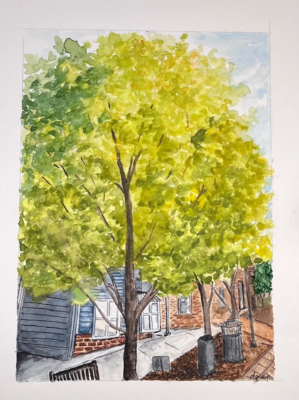 Lynchburg - Urban Sketch