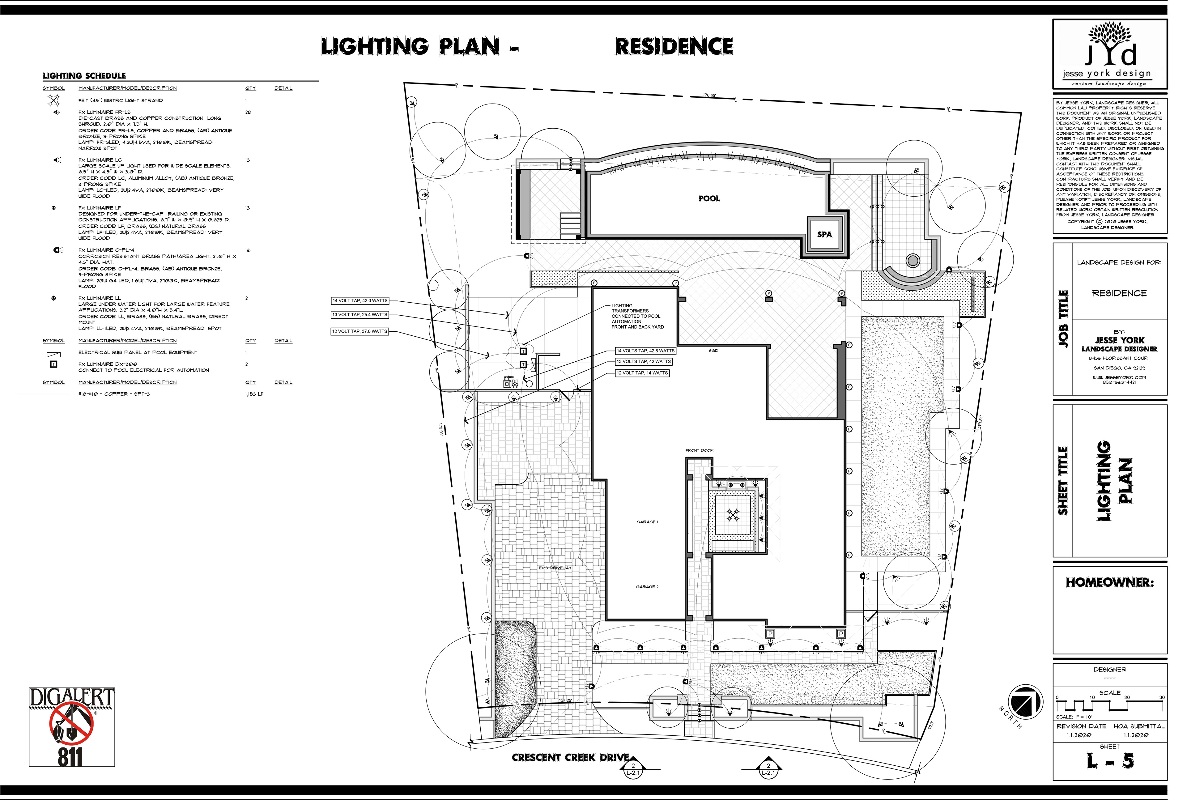Lighting Plan