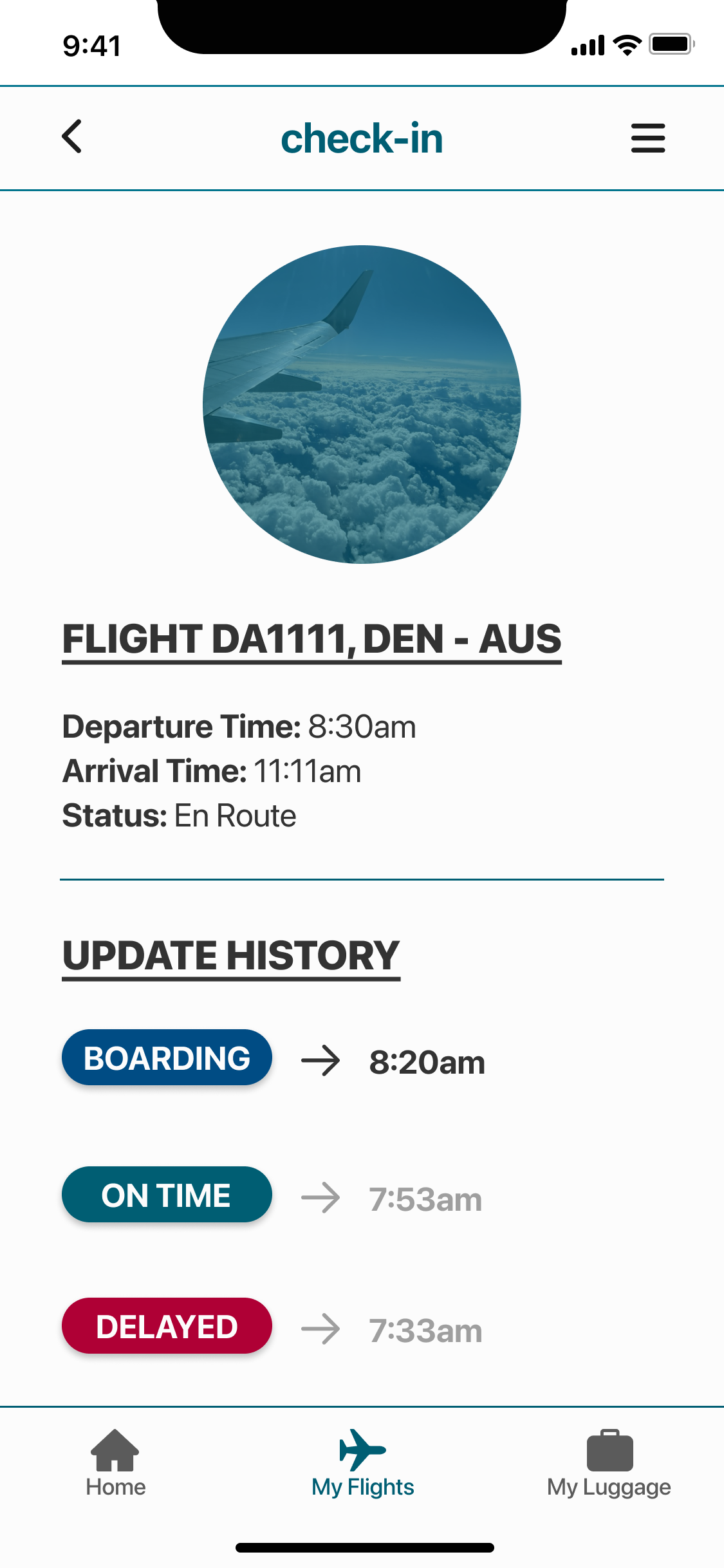 Flight Updates