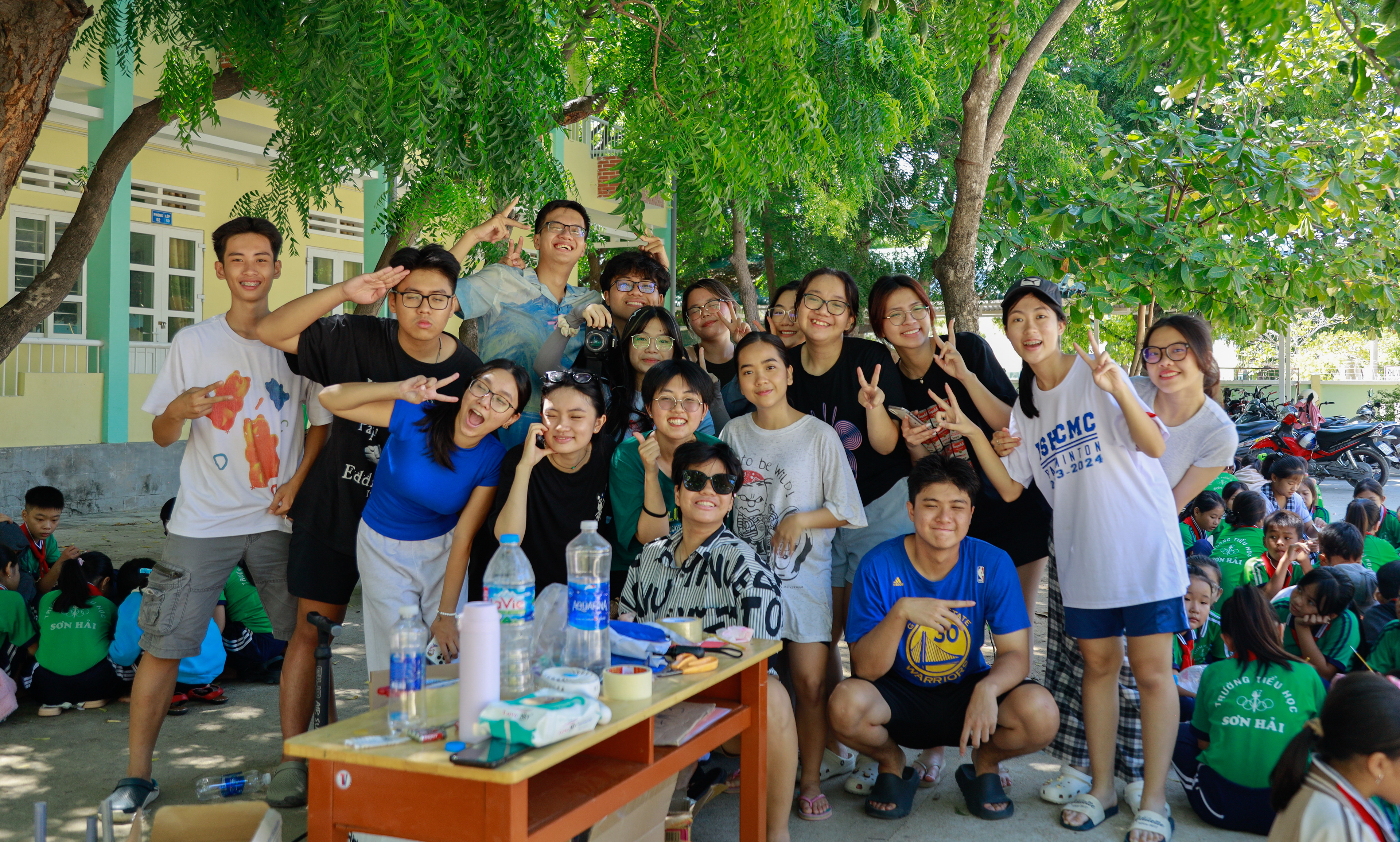 Meet the best team I worked with in my Summer 2024 volunteer trip.