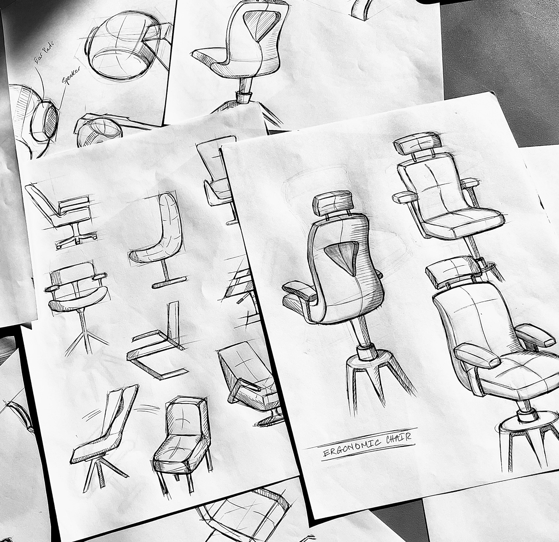 Office Chair Sketch