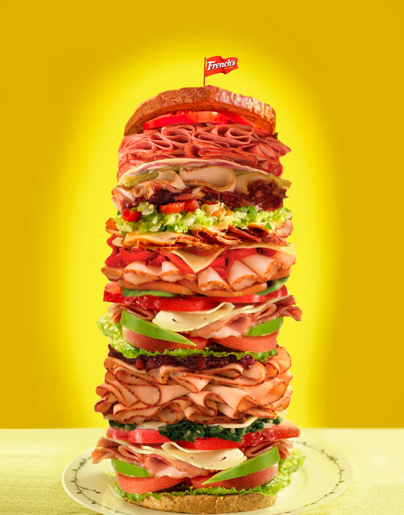 Print ad for French's mustard created by Steve Close