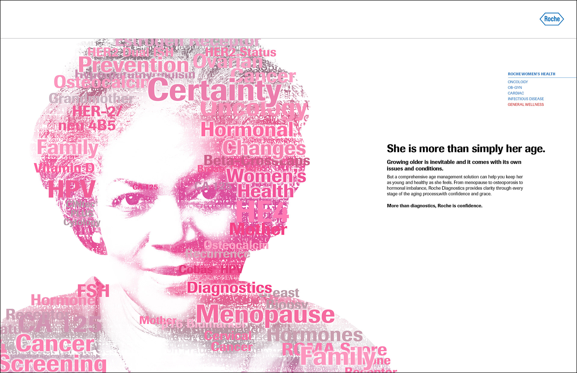 Spread ad from the Women's Health campaign