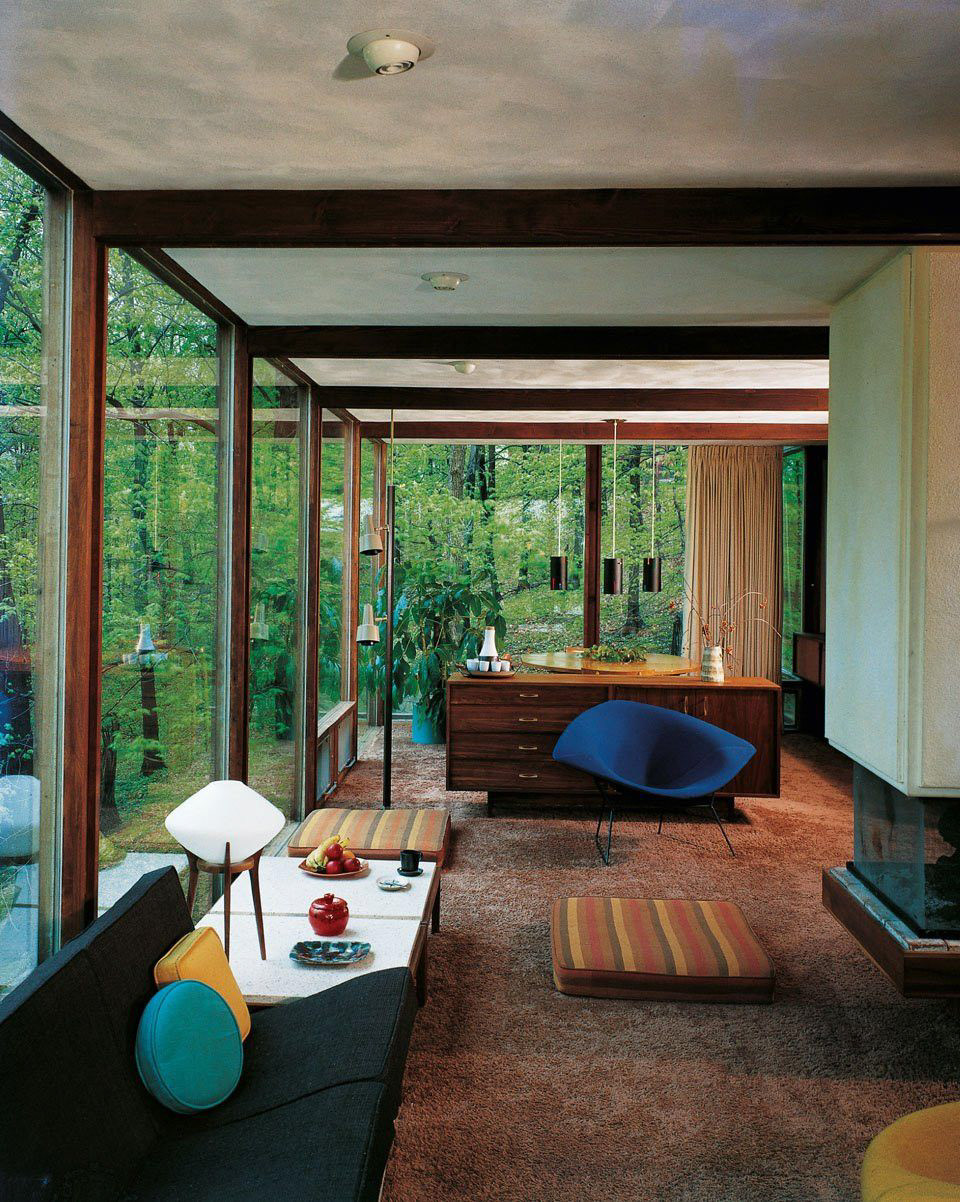 Midcentury Modern Glass House