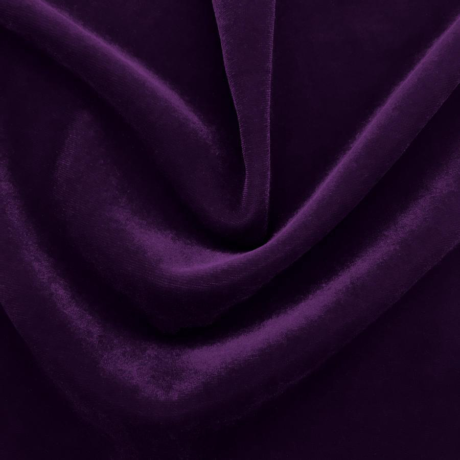 Stretch Velvet - 90% recycled polyester, 10% spandex