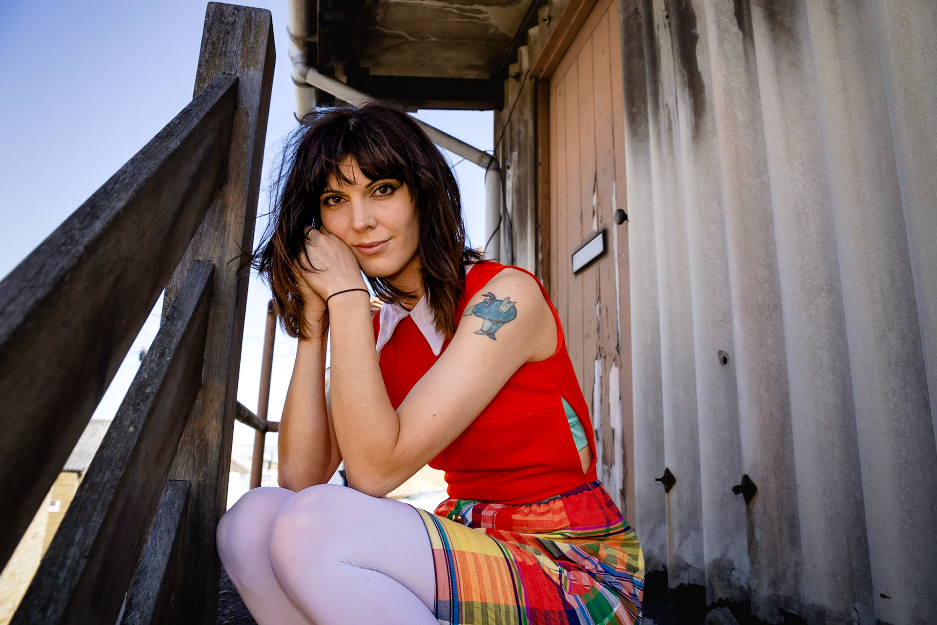 Fiona Nancy Dulake of Beat-Pop duo Tuppeny Bunters