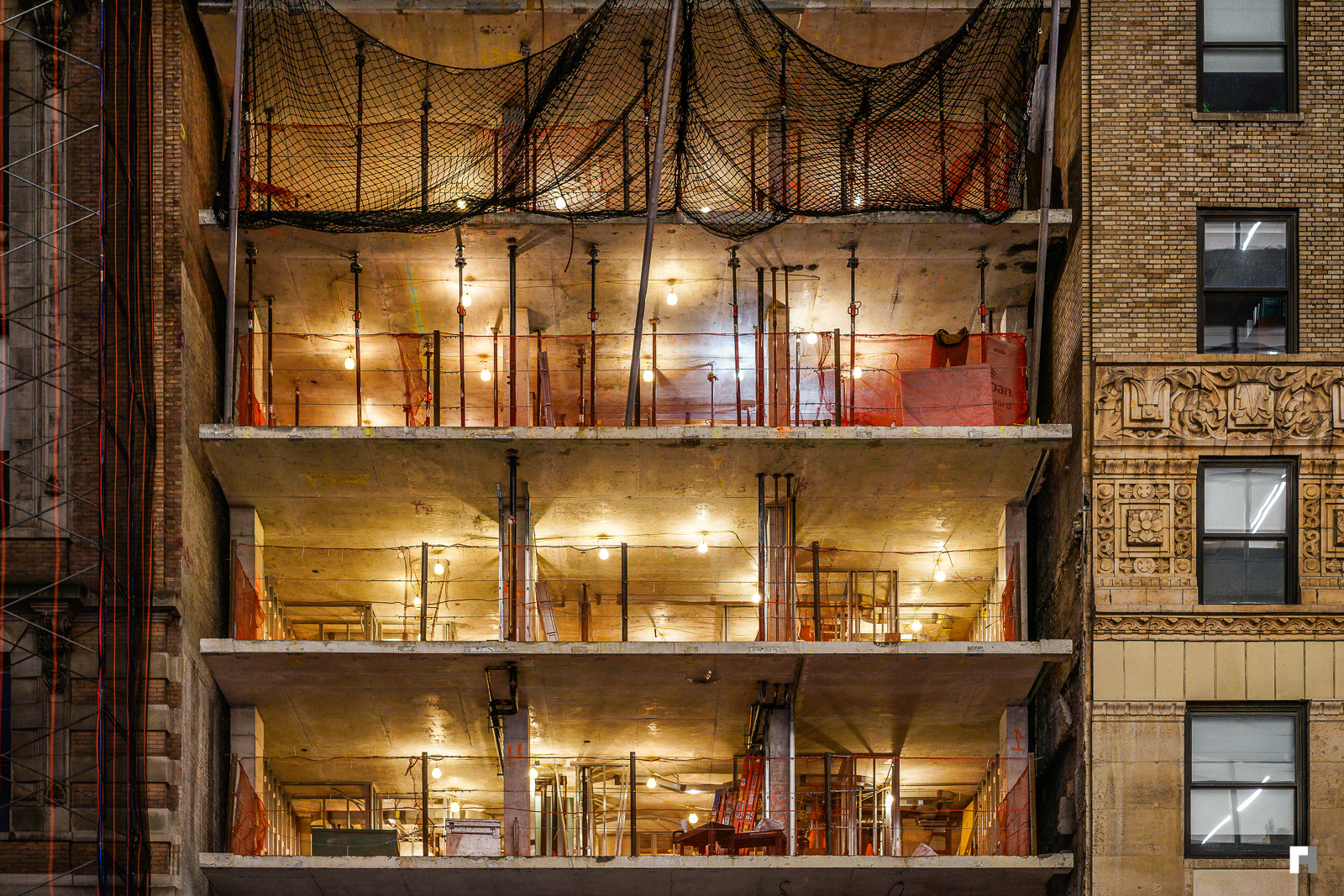 Open floor plan, NYC.