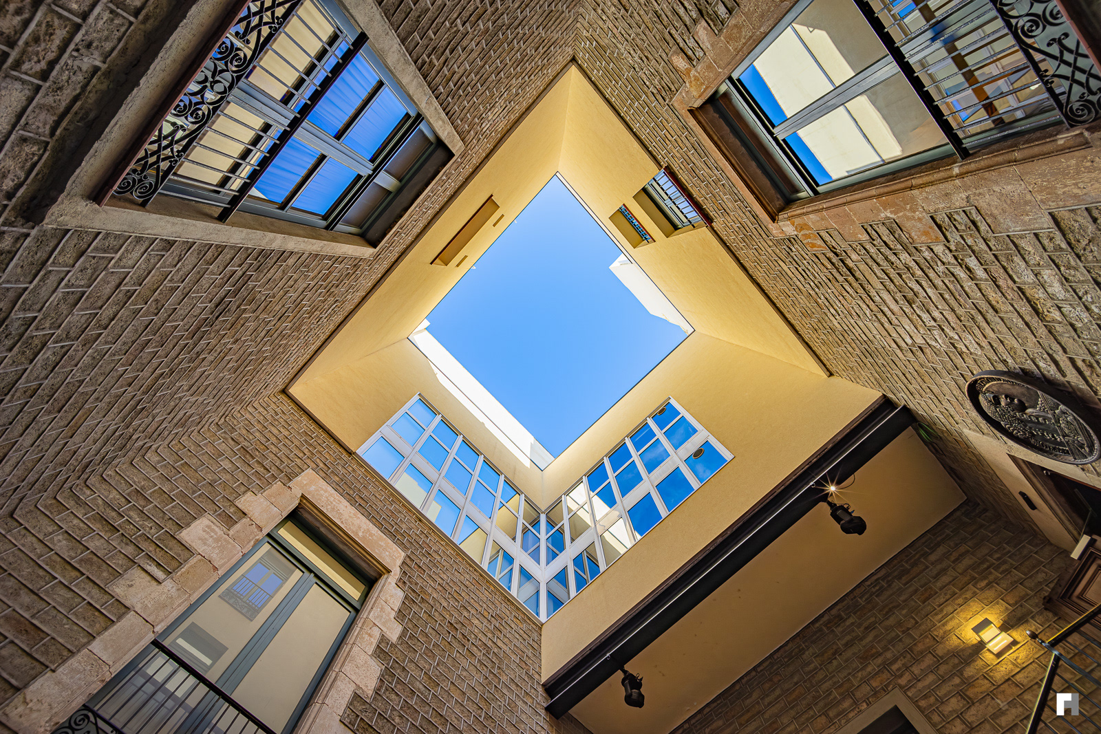 Courtyard, Barcelona.