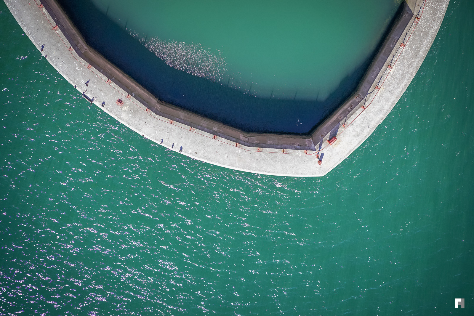 Foot of Golden Gate bridge, San Francisco.