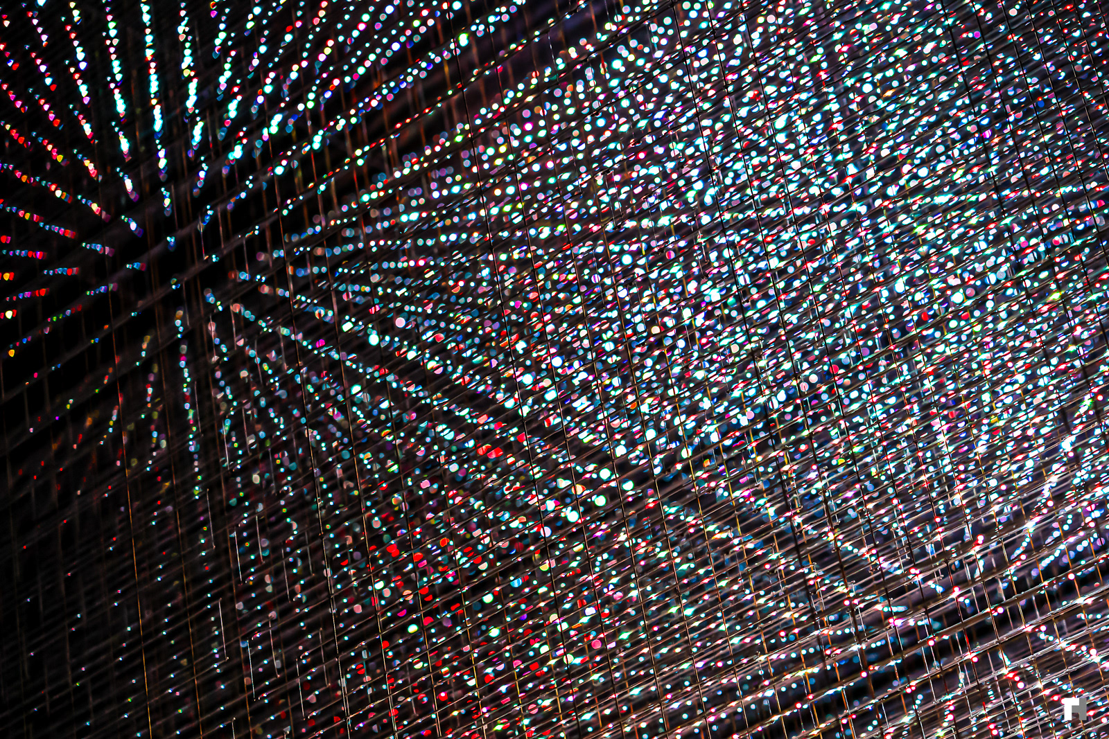 Light sculpture, San Francisco.