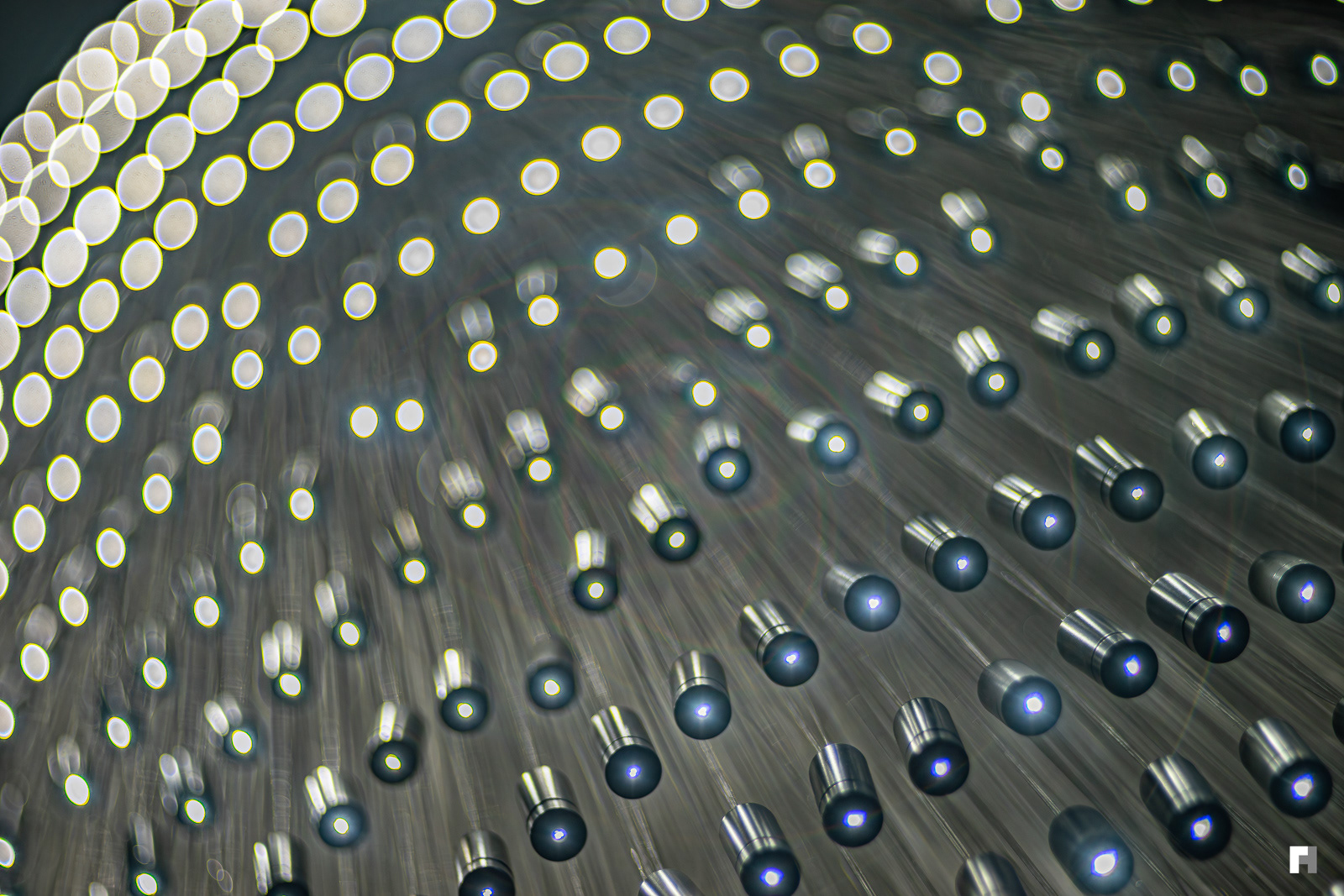 LED Swarm, National Library, Paris.