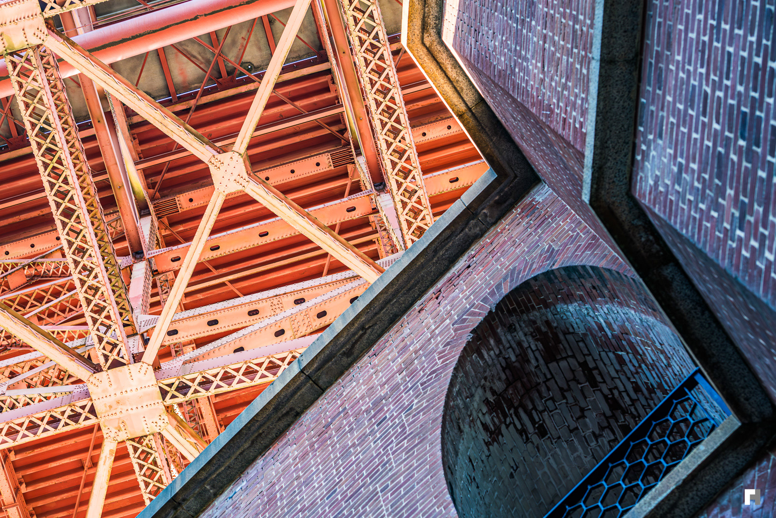 Fort Point under Golden Gate.
