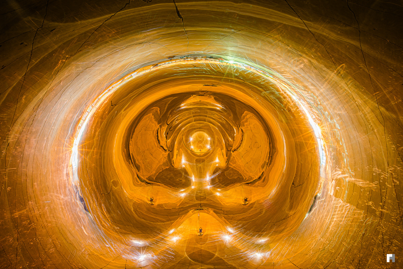 Self reflection, Cloud Gate, Chicago.