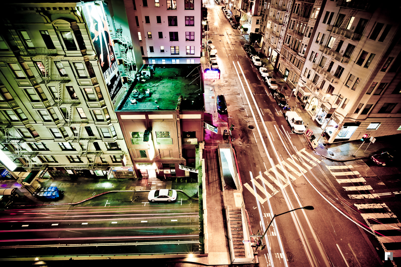 Cityscape, San Francisco, California.