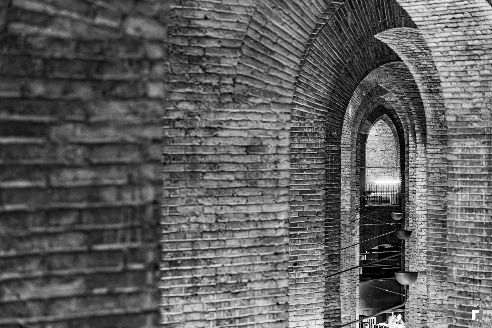 Library arches, Barcelona.